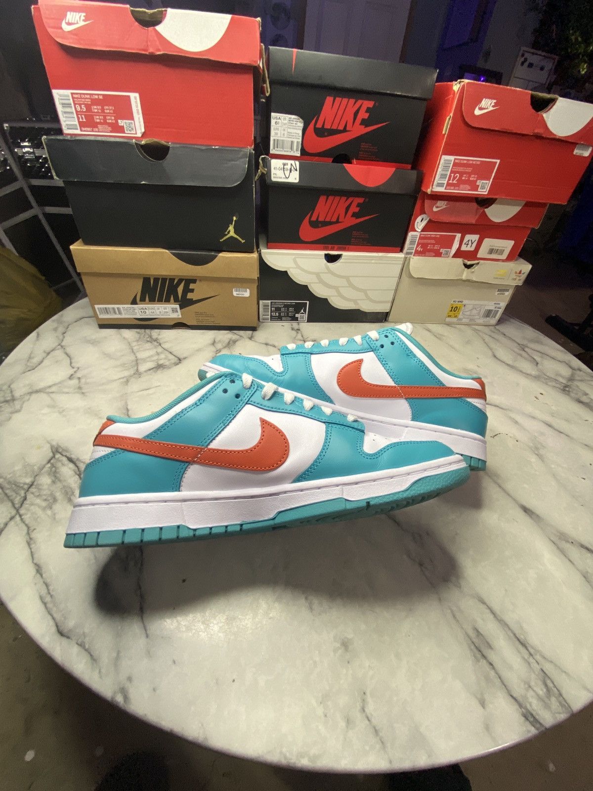 Nike Dunk low Miami Size US 9.5 / EU 42-43 - 6 Thumbnail