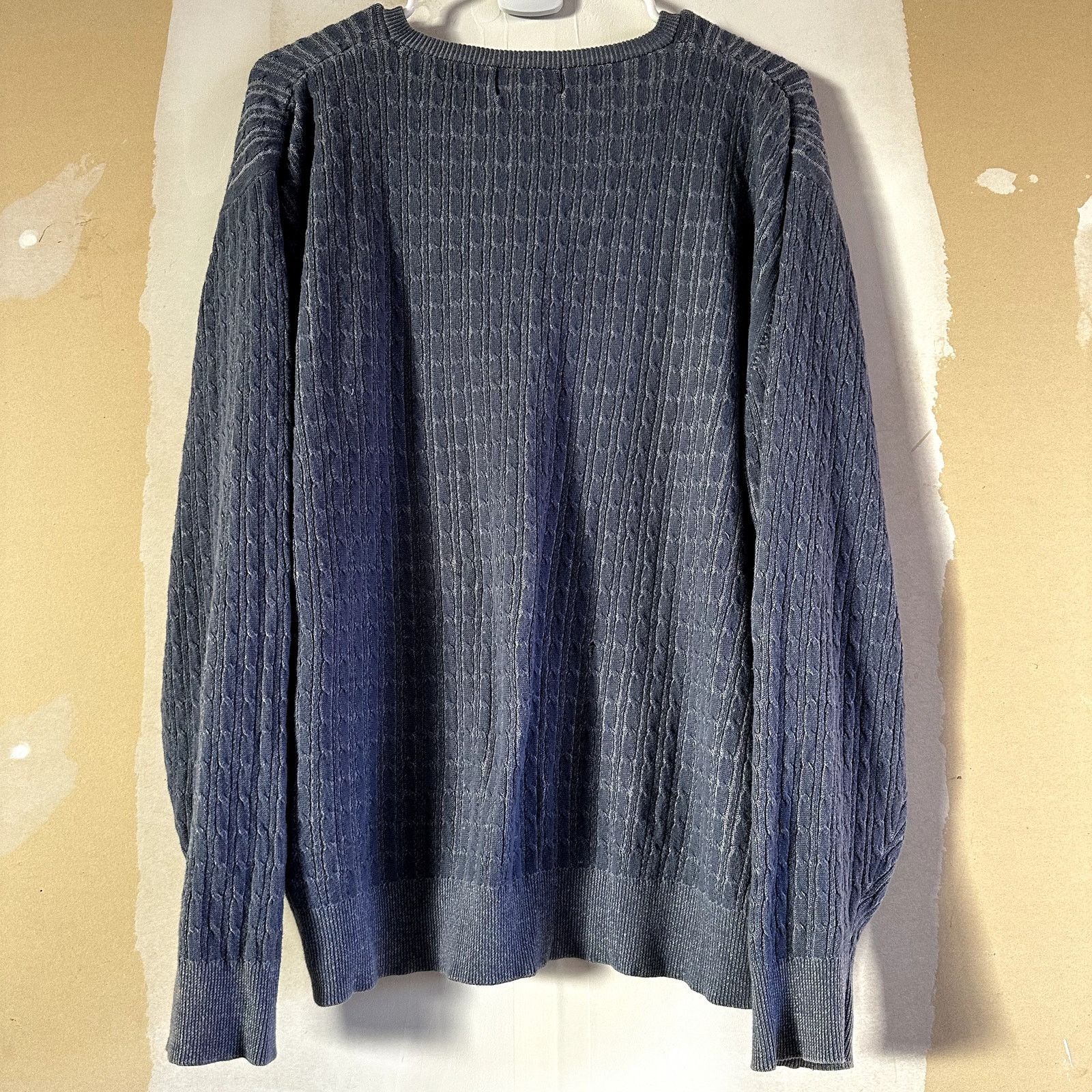 Pendleton VTG Pendleton Cable Knit Sweater Rib Trim 100% Cotton Blue M Size US M / EU 48-50 / 2 - 4 Thumbnail