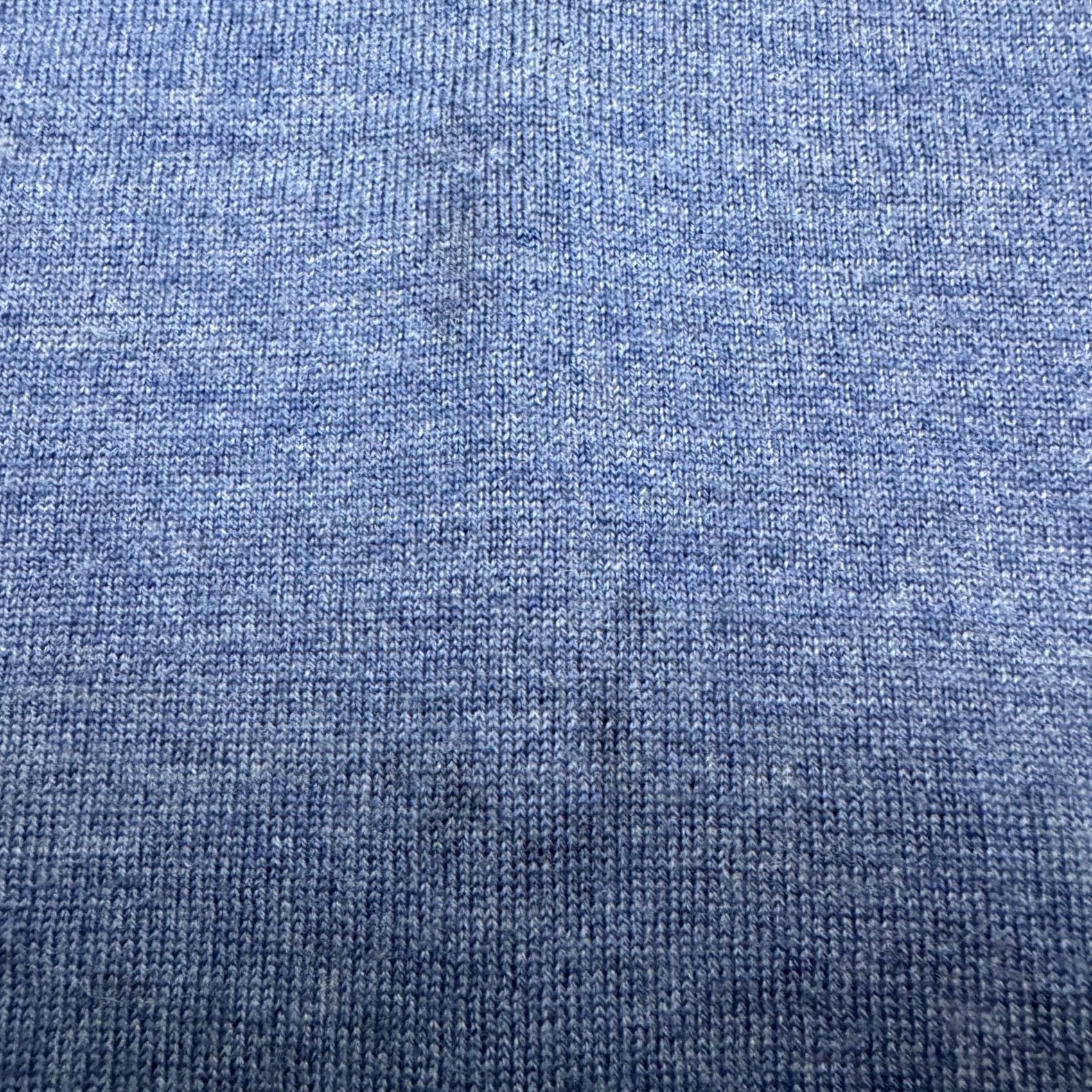 Peter Millar Peter Millar Merino Wool 1/4 Zip Up Pullover Sweater Men L Blue Knit Stretch Size US L / EU 52-54 / 3 - 5 Thumbnail