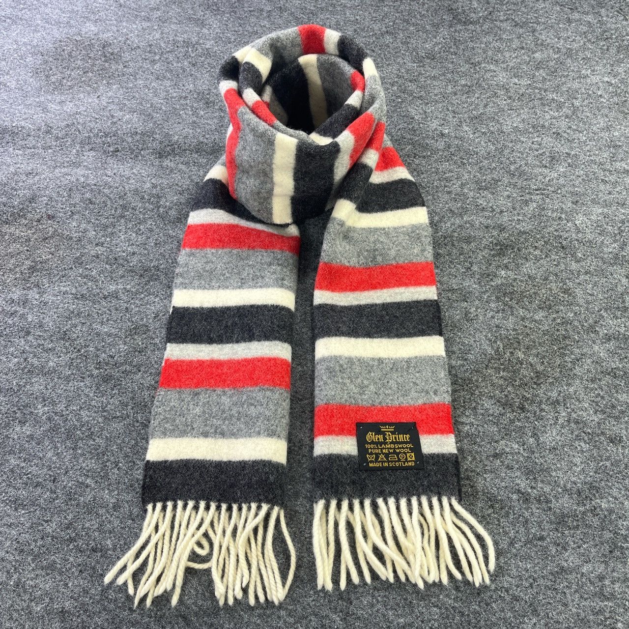 Vintage Glen Prince Scarf / Muffler / Neckwear T639 Size ONE SIZE - 1 Thumbnail