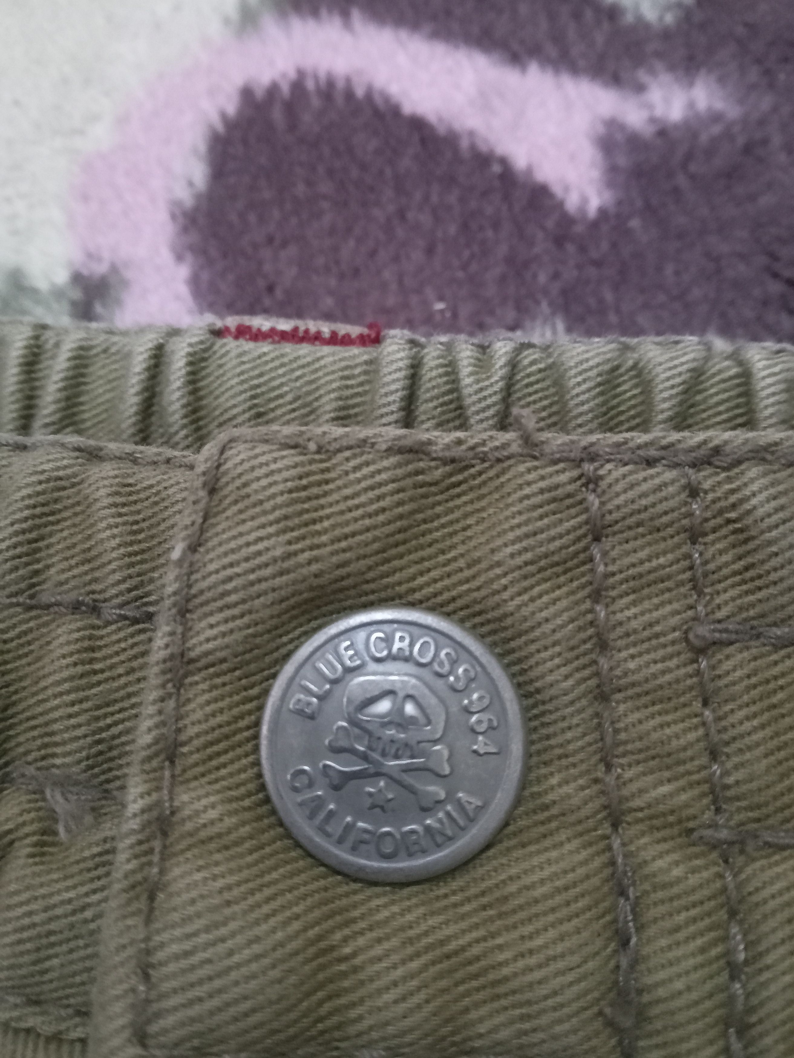 Other Blue Cross Multi Pockets Pants Size US 33 - 6 Thumbnail