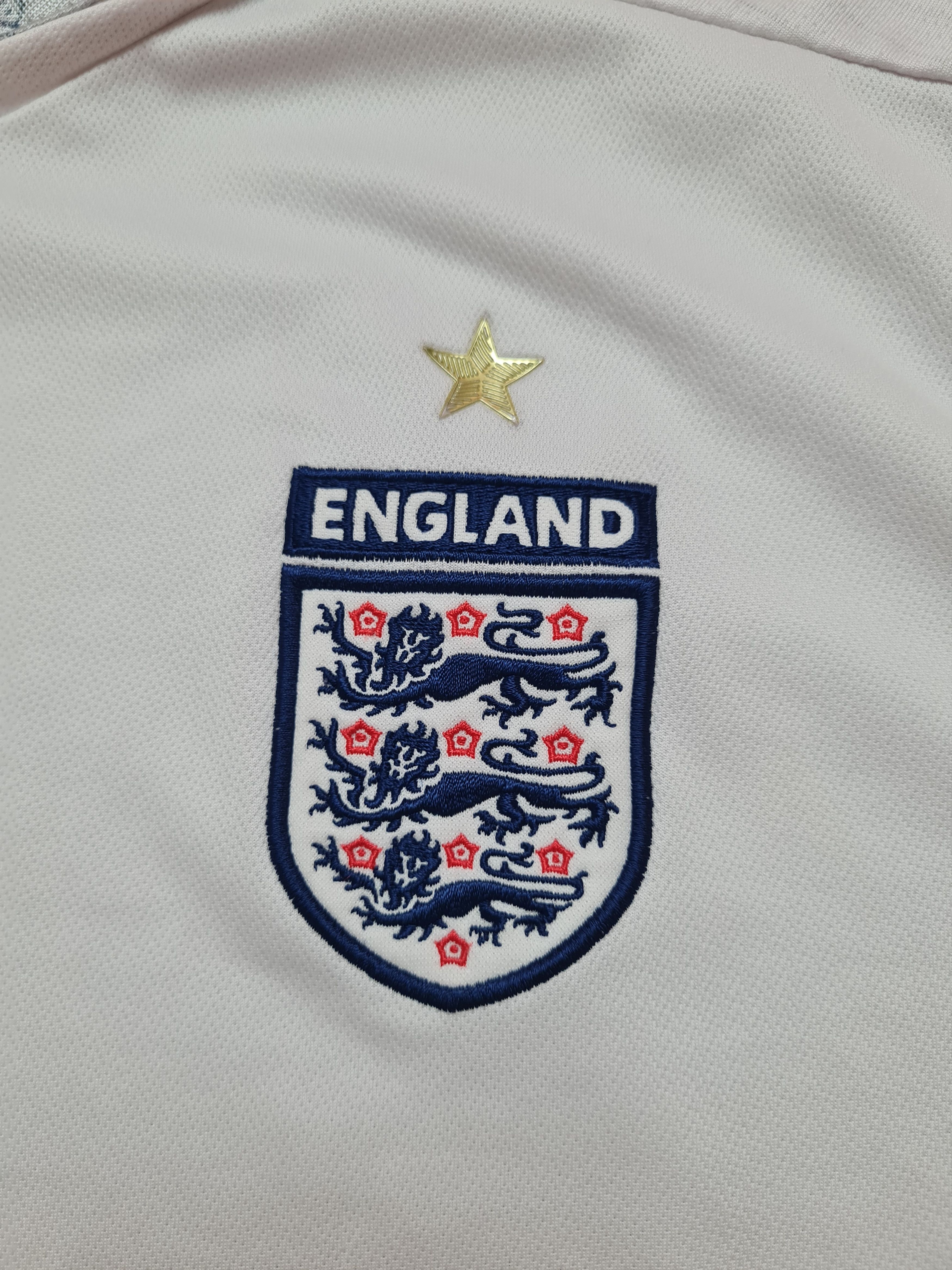 Umbro England Soccer 2006 2007 Home Football Shirt Jersey Umbro Size US XL / EU 56 / 4 - 12 Thumbnail