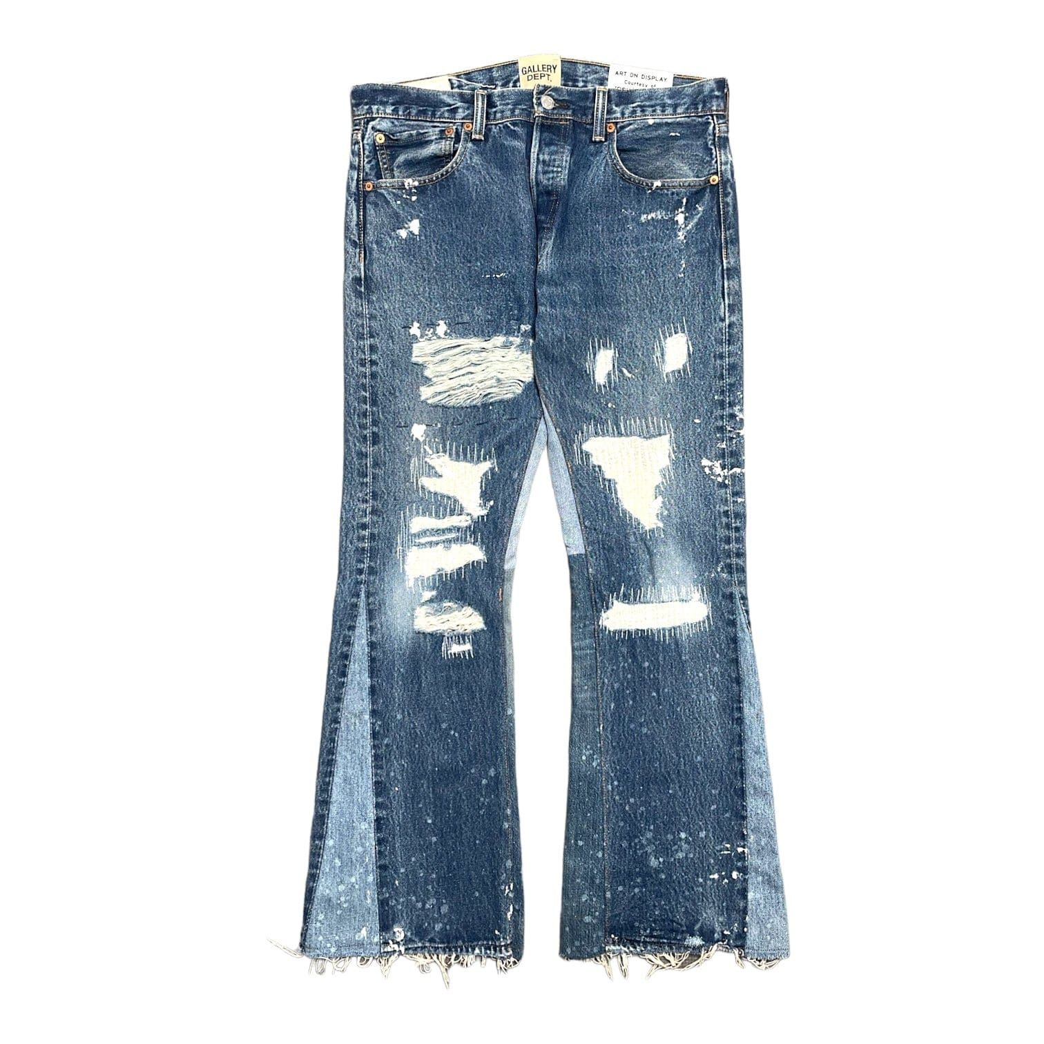 パンツ GALLERY DEPT. CULTURE III FLARE DENIM 楽天市場】GALLERY DEPT.La Flare Panelled Denim Pantsギャラリー