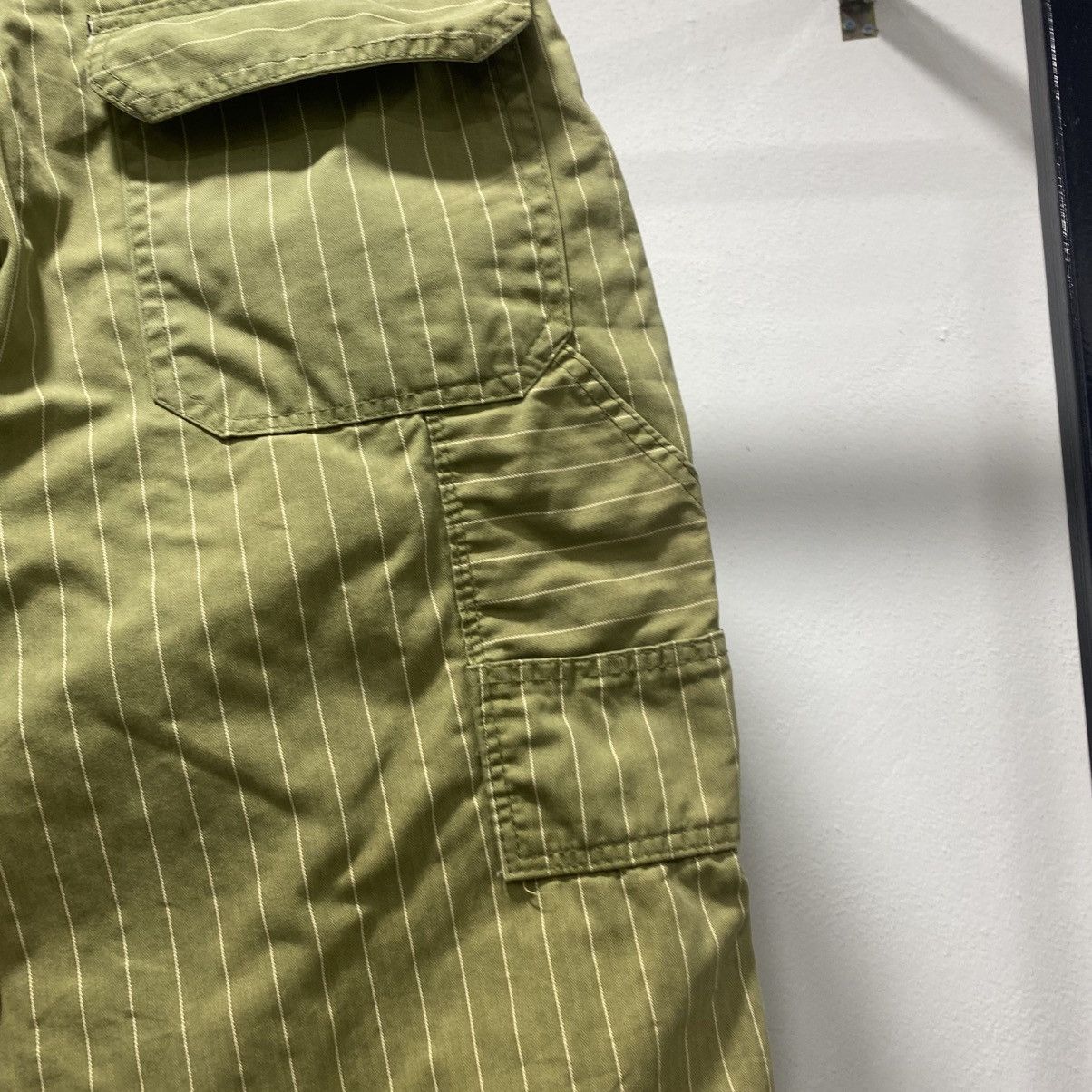 Vintage Baggy☠️ Mu Industry Loose Relaxed Wide Pants Army Size US 30 / EU 46 - 7 Thumbnail
