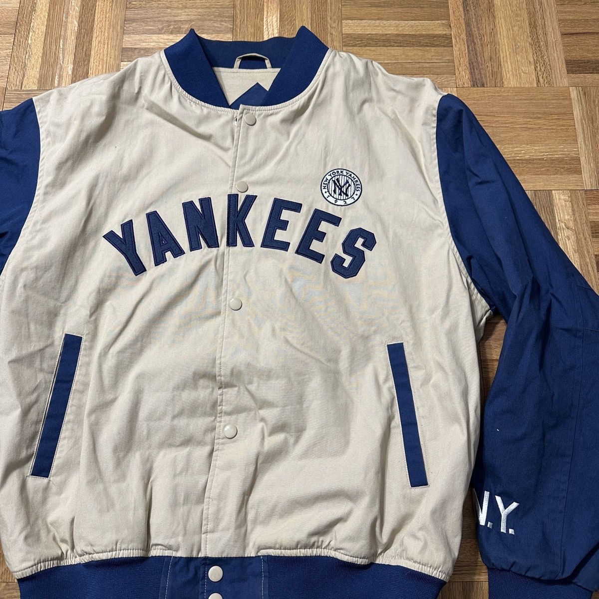 Cooperstown Collection Vintage New York Yankees jacket Size US L / EU 52-54 / 3 - 3 Thumbnail