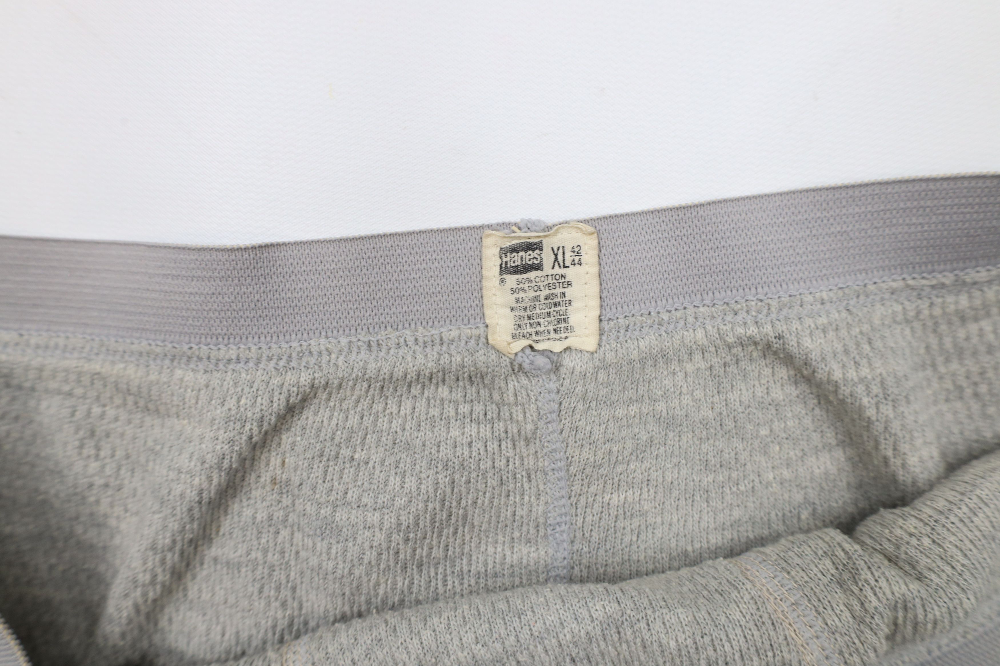 Hanes × Vintage Vintage 70s 80s Hanes Waffle Knit Base Layer Pants USA Size US 38 / EU 54 - 7 Thumbnail