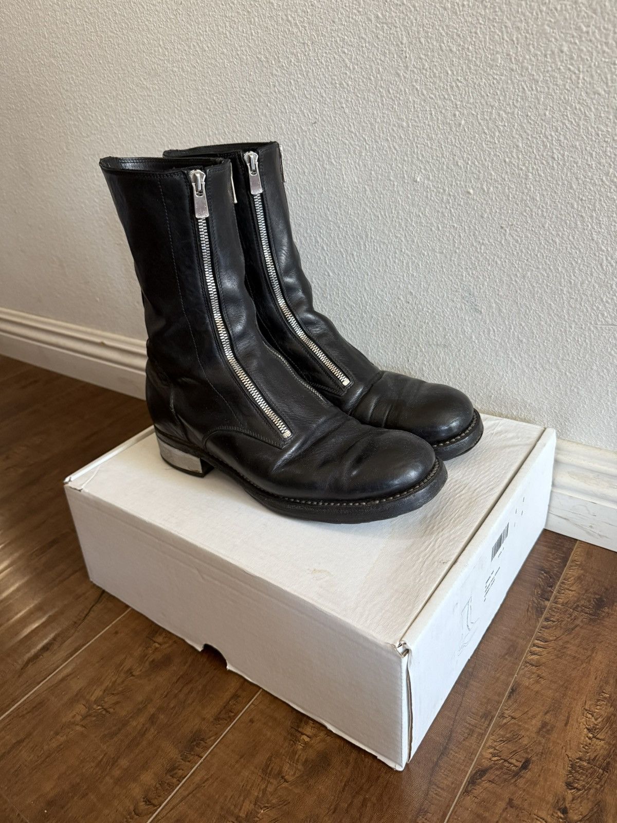 Guidi GUIDI matrix 788ZI_MX double front zip size 41 | Grailed