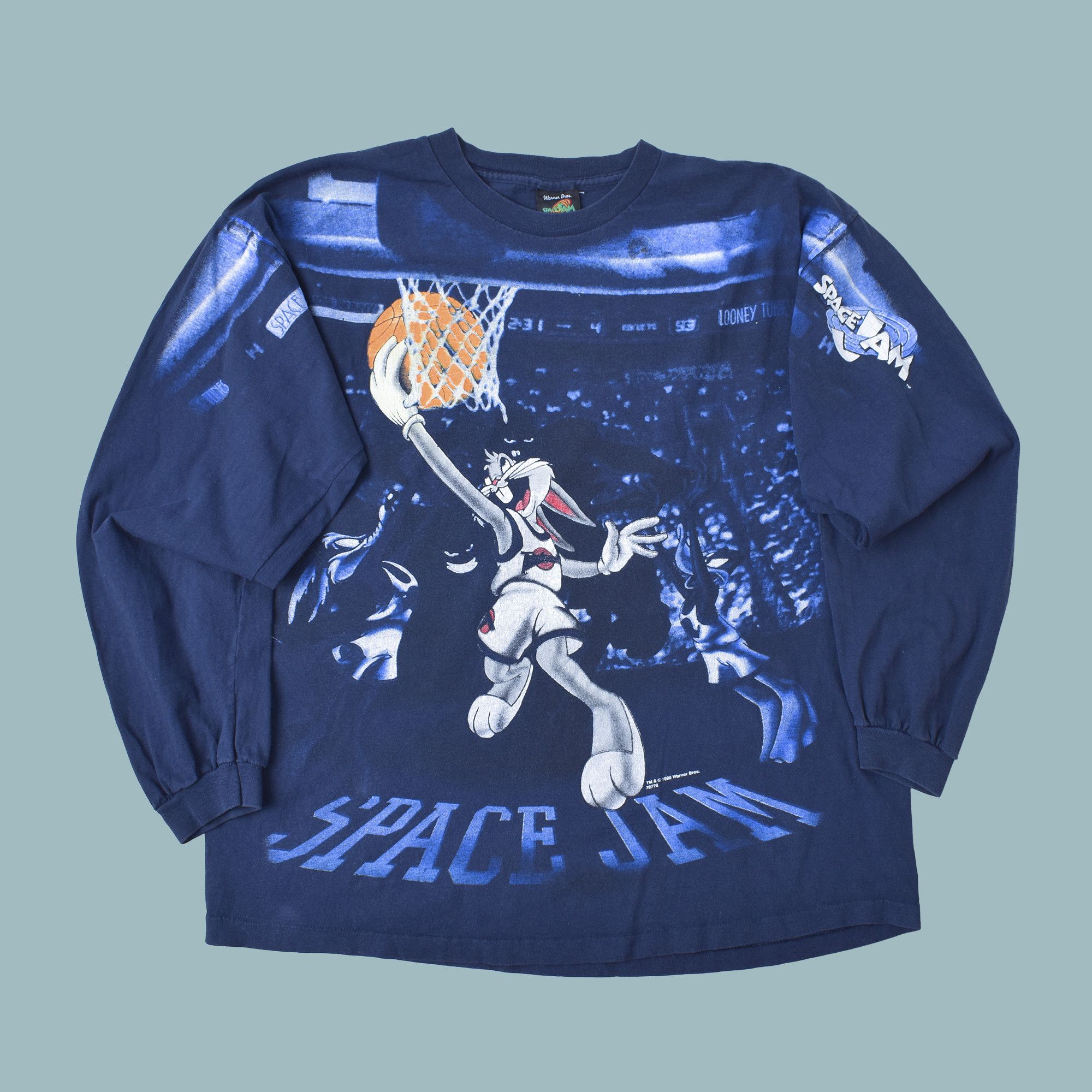 Jordan Brand × Vintage *RARE* Vintage SpaceJam Bugs Bunny Long 