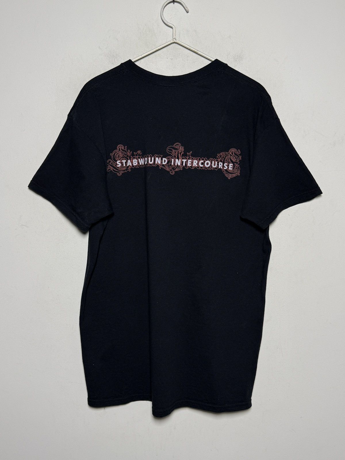 Band Tees Gorgasm “Stabwound Intercourse” tee in black. Size US L / EU 52-54 / 3 - 3 Thumbnail