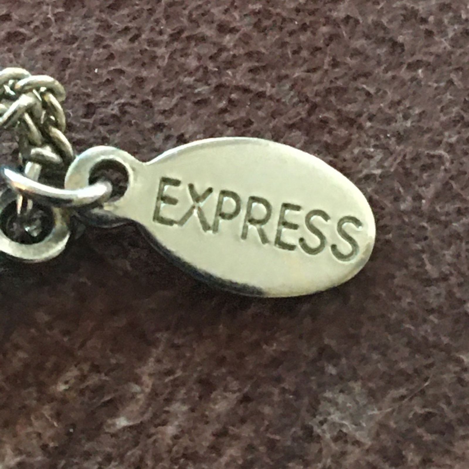 Express Express hammered gold disc layered necklace Size ONE SIZE - 5 Thumbnail