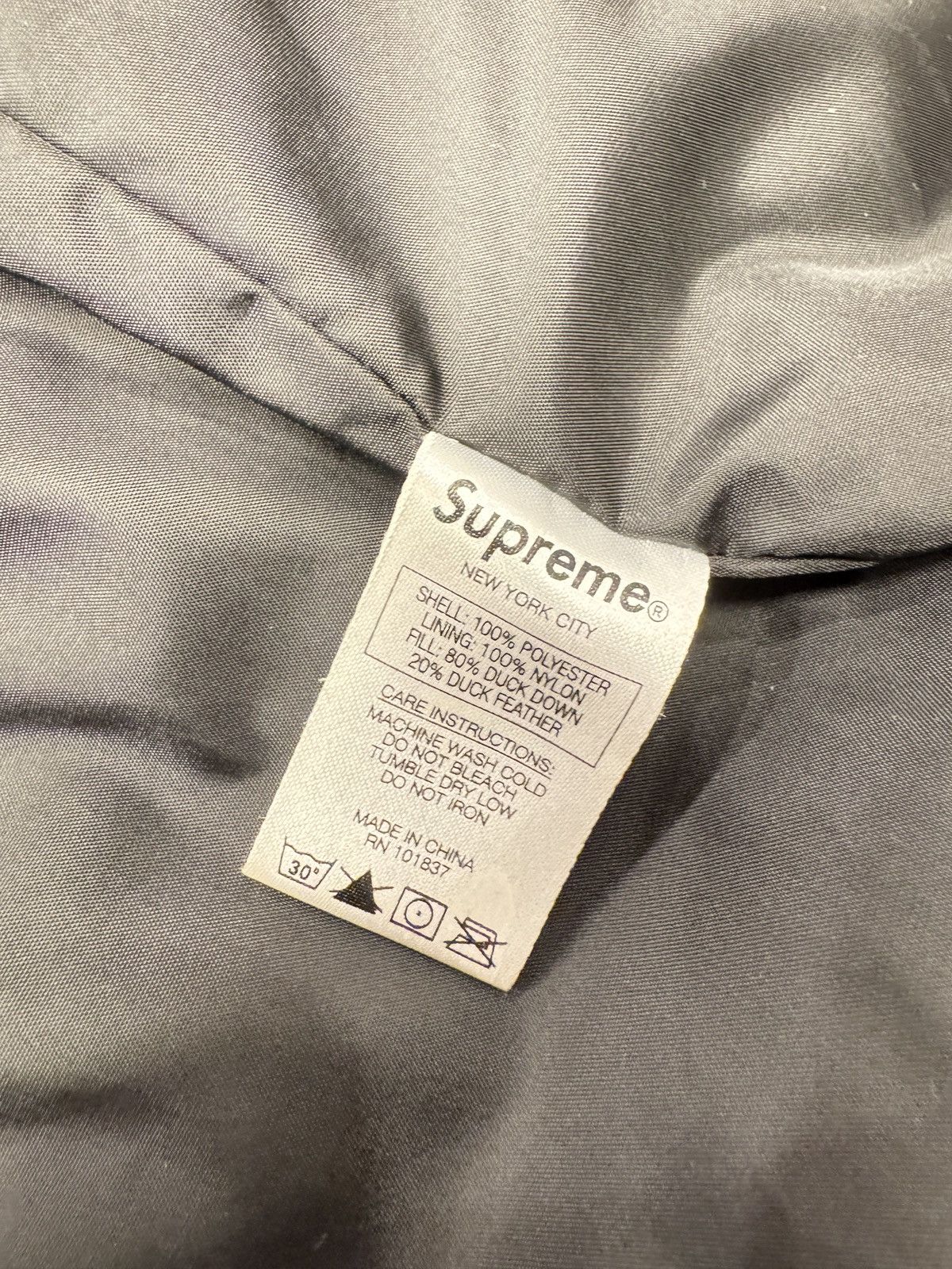 Supreme Supreme Logo Tape Puffer Jacket FW16 Size US M / EU 48-50 / 2 - 4 Thumbnail