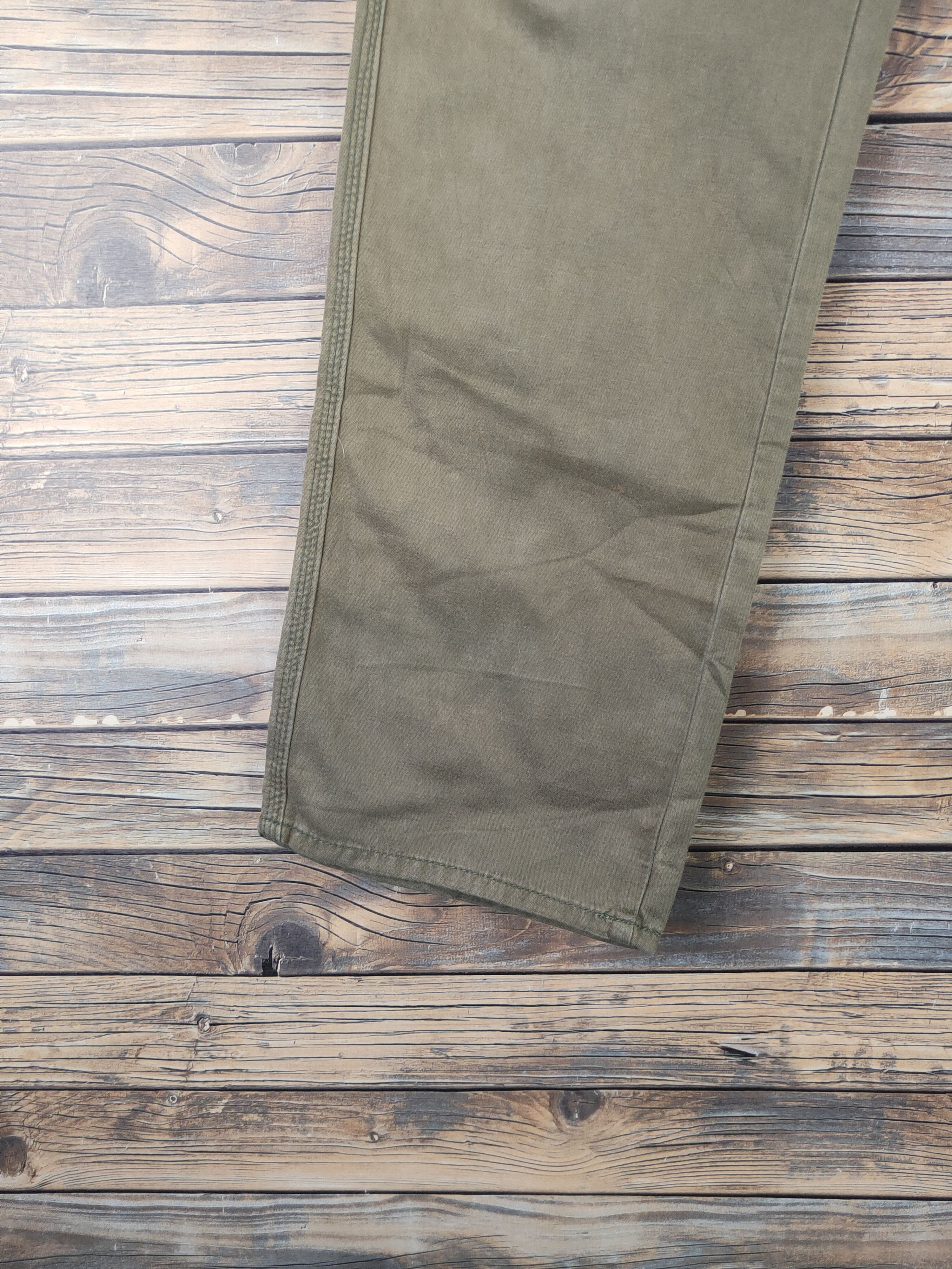 RAGEBLUE DL Rageblue Olive Faded Multipocket Cargo Pants #46-255T Size US 29 - 4 Thumbnail