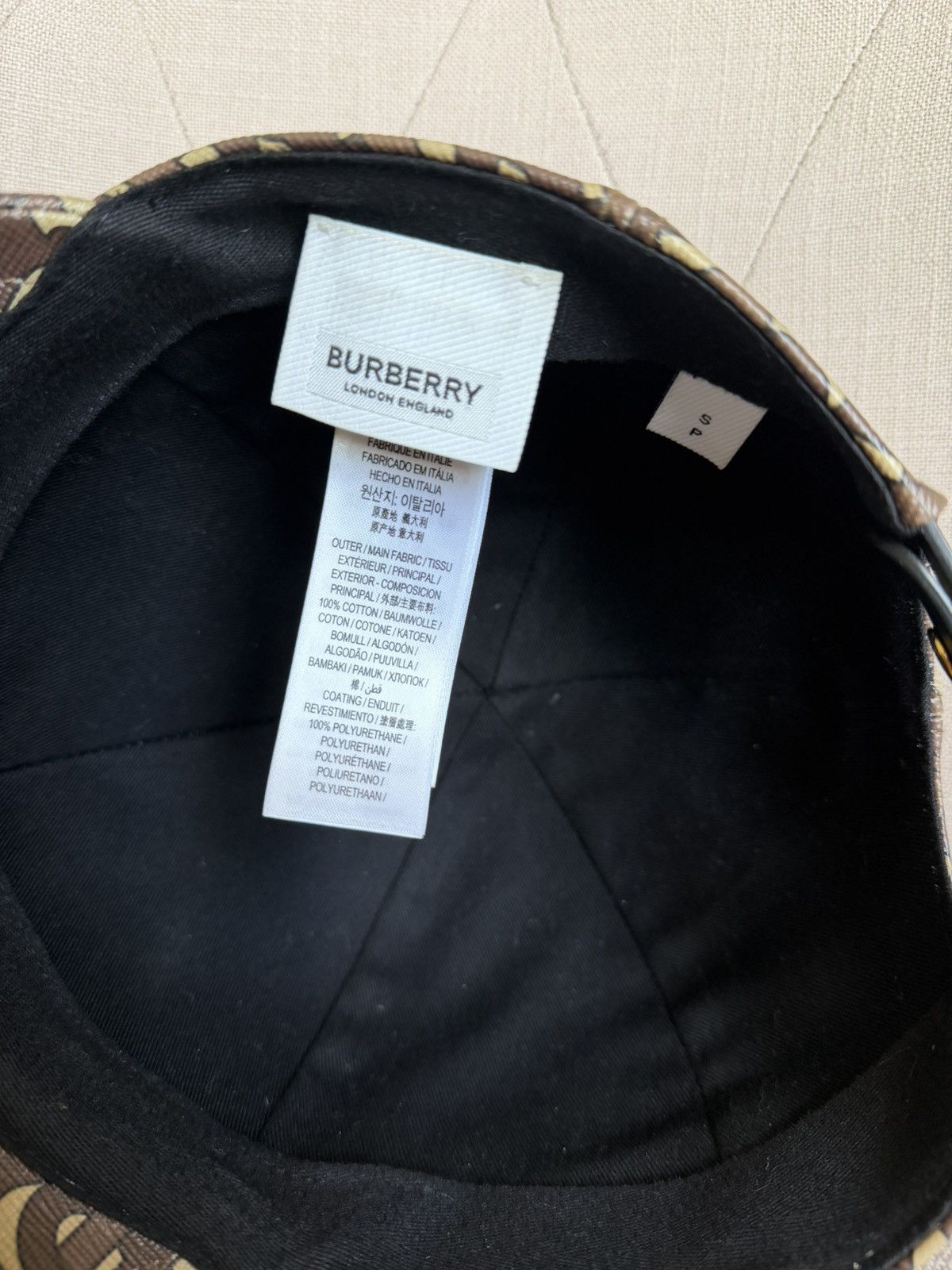 Burberry Casquette Burberry Monogram TB Size ONE SIZE - 16 Thumbnail