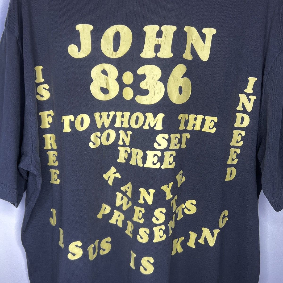 Cactus Plant Flea Market Ye Yeezy Cactus Plant CPFM Jesus is King Tour Merch Tee Size US L / EU 52-54 / 3 - 9 Thumbnail
