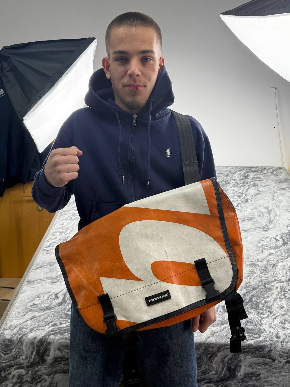 Freitag Freitag F31 Large Shoulder Bag Orange Size ONE SIZE - 1 Thumbnail