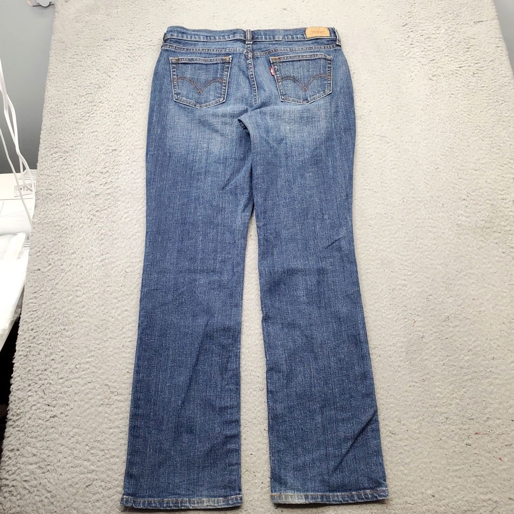 Levi's Levi's 505 Straight Leg Jeans Womens 10 Denim Blue 5-Pocket Regular Inseam 29.75" Zip Button Streetwear Size 32" / US 10 / IT 46 - 2 Thumbnail