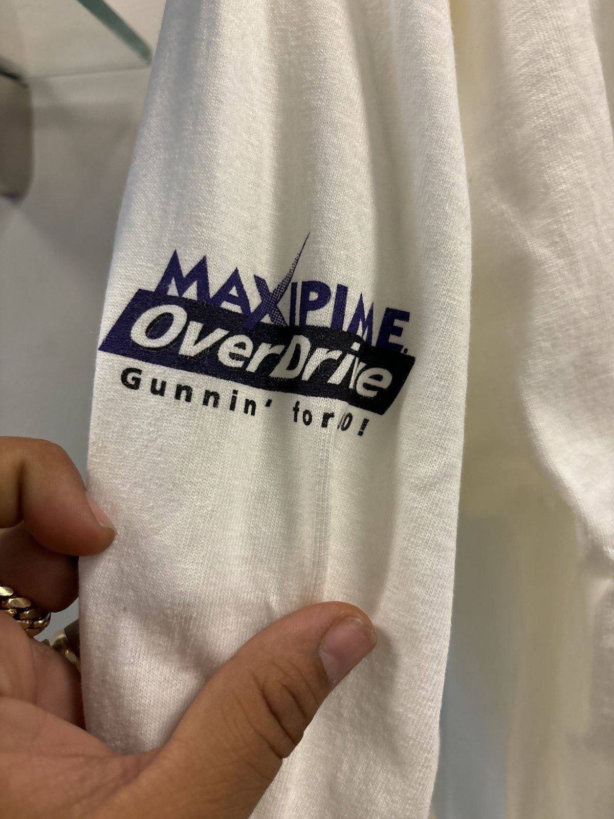 Vintage Vintage maxipime overdrive conquer competition shirt Size US XL / EU 56 / 4 - 2 Thumbnail