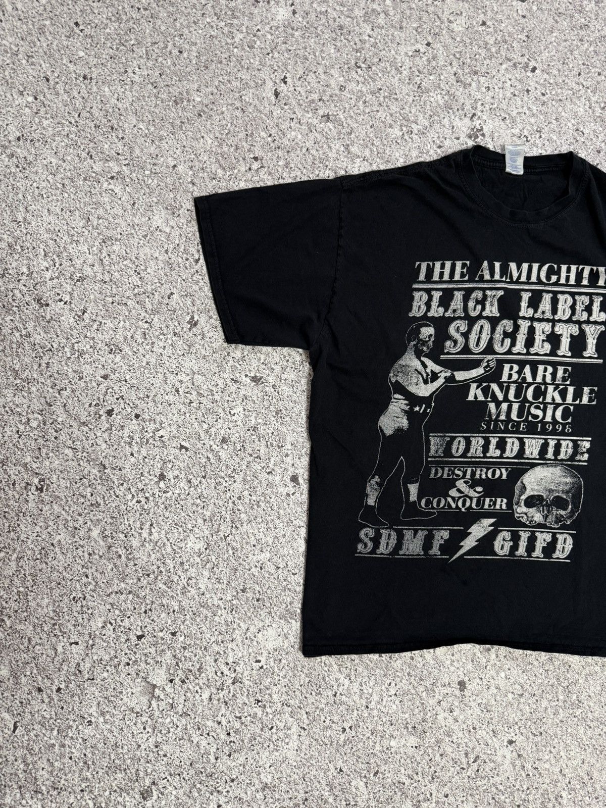 Band Tees × Vintage Vintage 2000’s The Almighty Black Label Society T-Shirt Size US XXL / EU 58 / 5 - 4 Thumbnail