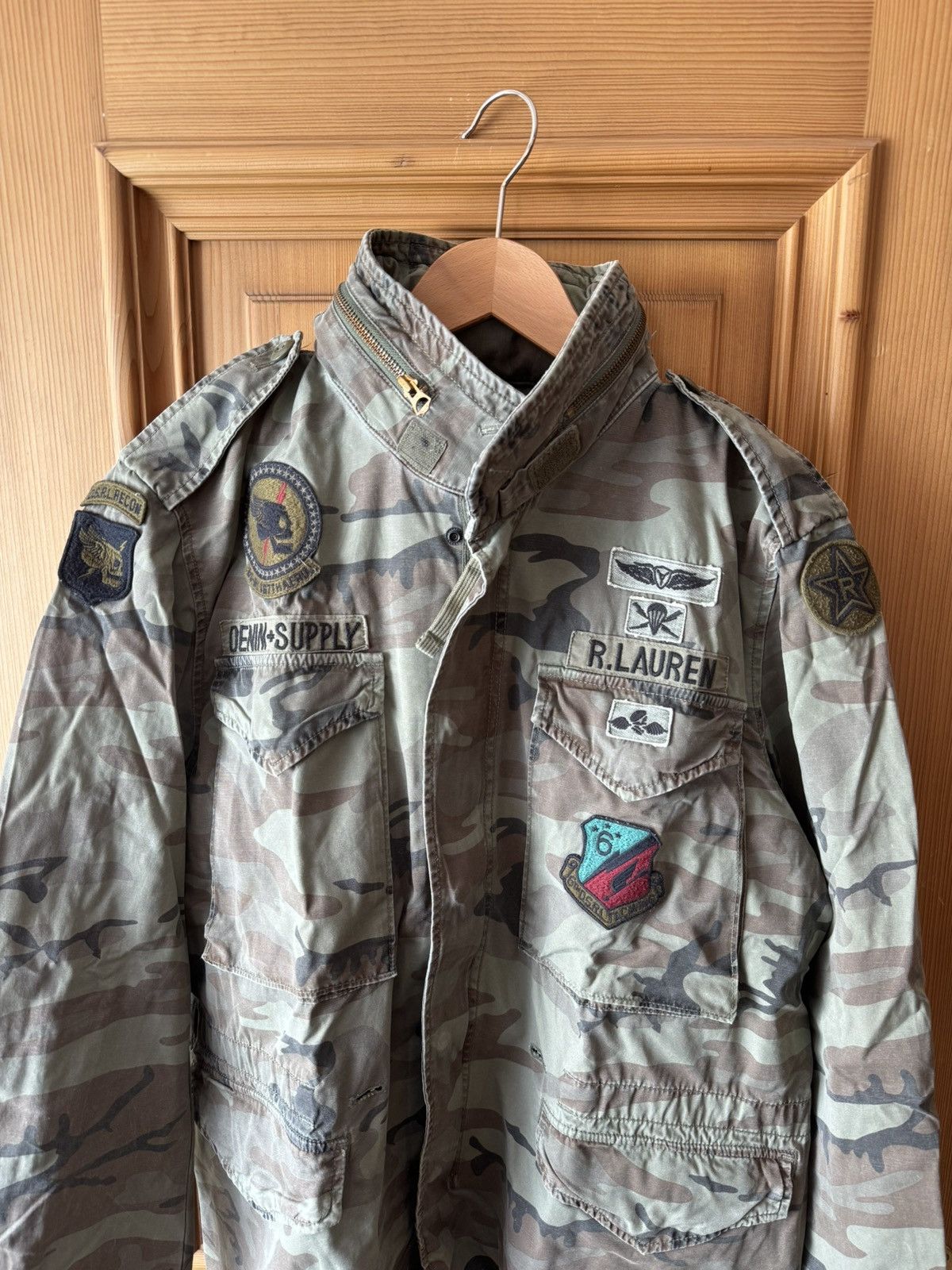 Denim & Supply Ralph Lauren Vintage Ralph Lauren Military Jacket Size US L / EU 52-54 / 3 - 4 Thumbnail