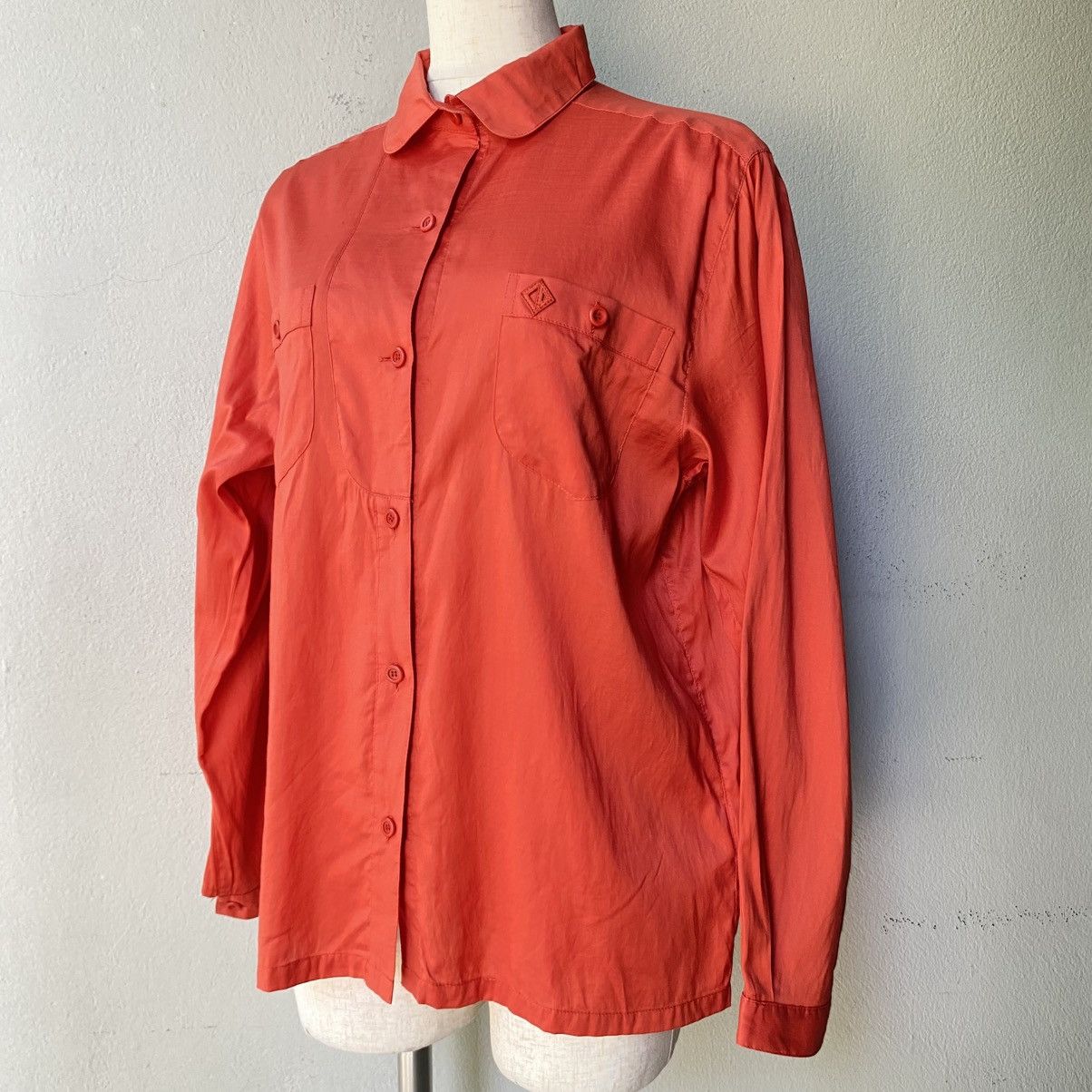 Dior Christian Dior Soft Orange Long Sleeve Shirt Size M / US 6-8 / IT 42-44 - 7 Thumbnail