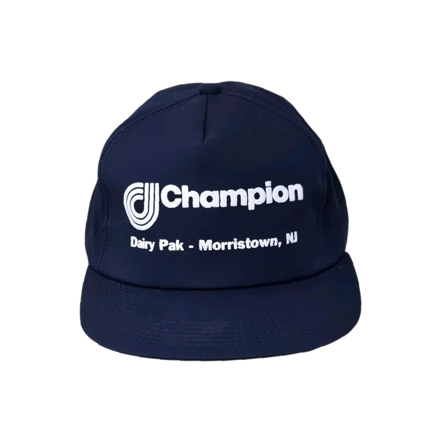 Champion VINTAGE K Products CHAMPION DAIRY PAK Hat Cap Navy Blue Men's Snapback Size ONE SIZE - 2 Thumbnail