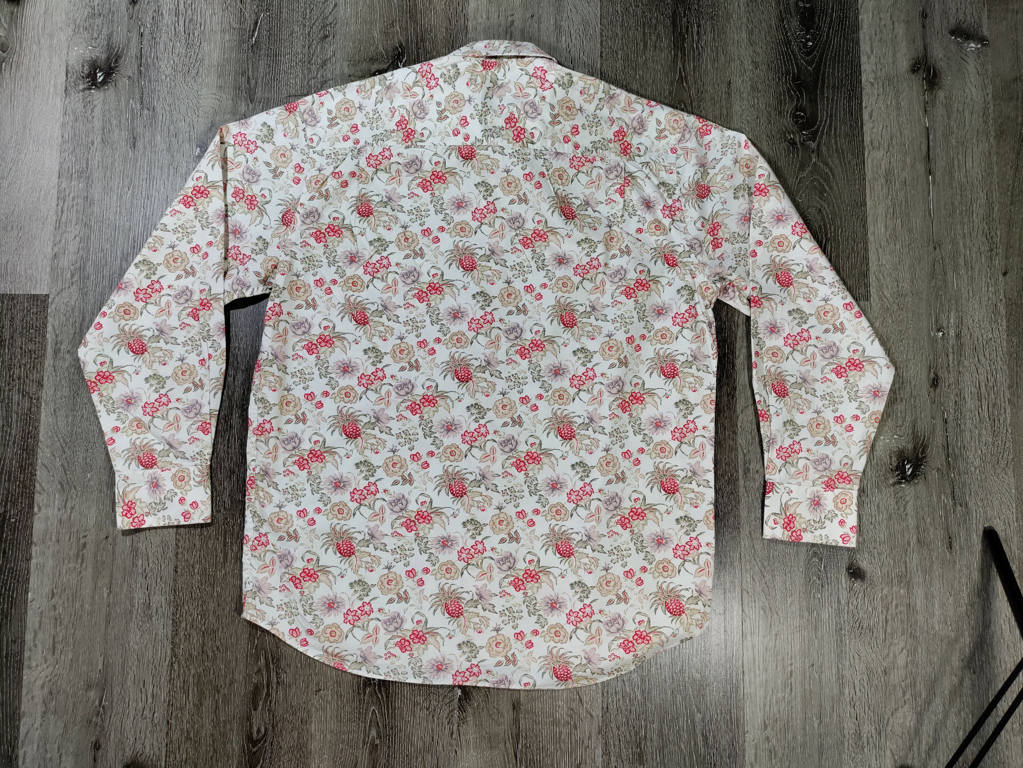Alan Flusser Alan Flusser Mens Button Up Shirt Size US L / EU 52-54 / 3 - 4 Thumbnail