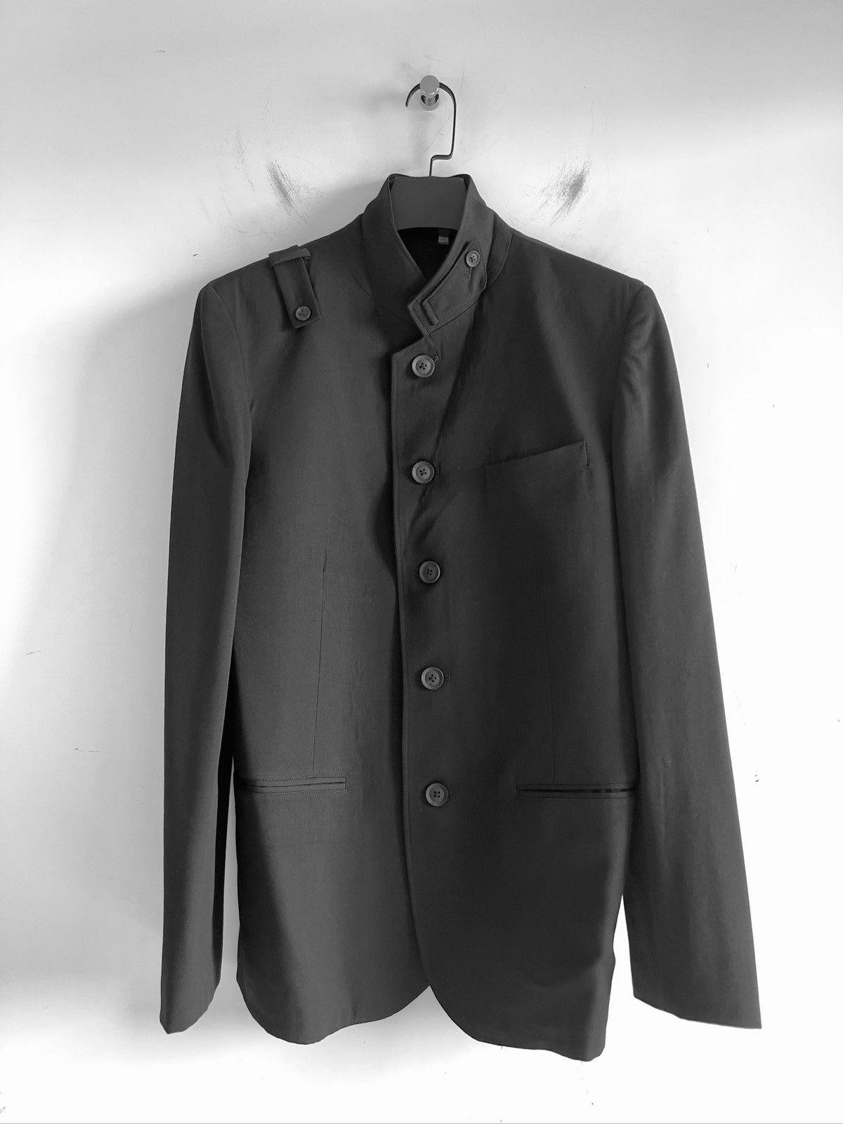 Yohji Yamamoto Yohji Yamamoto REGULATION GABARDINE 5BUTTONS JACKET BLAZER Size US L / EU 52-54 / 3 - 1 Thumbnail