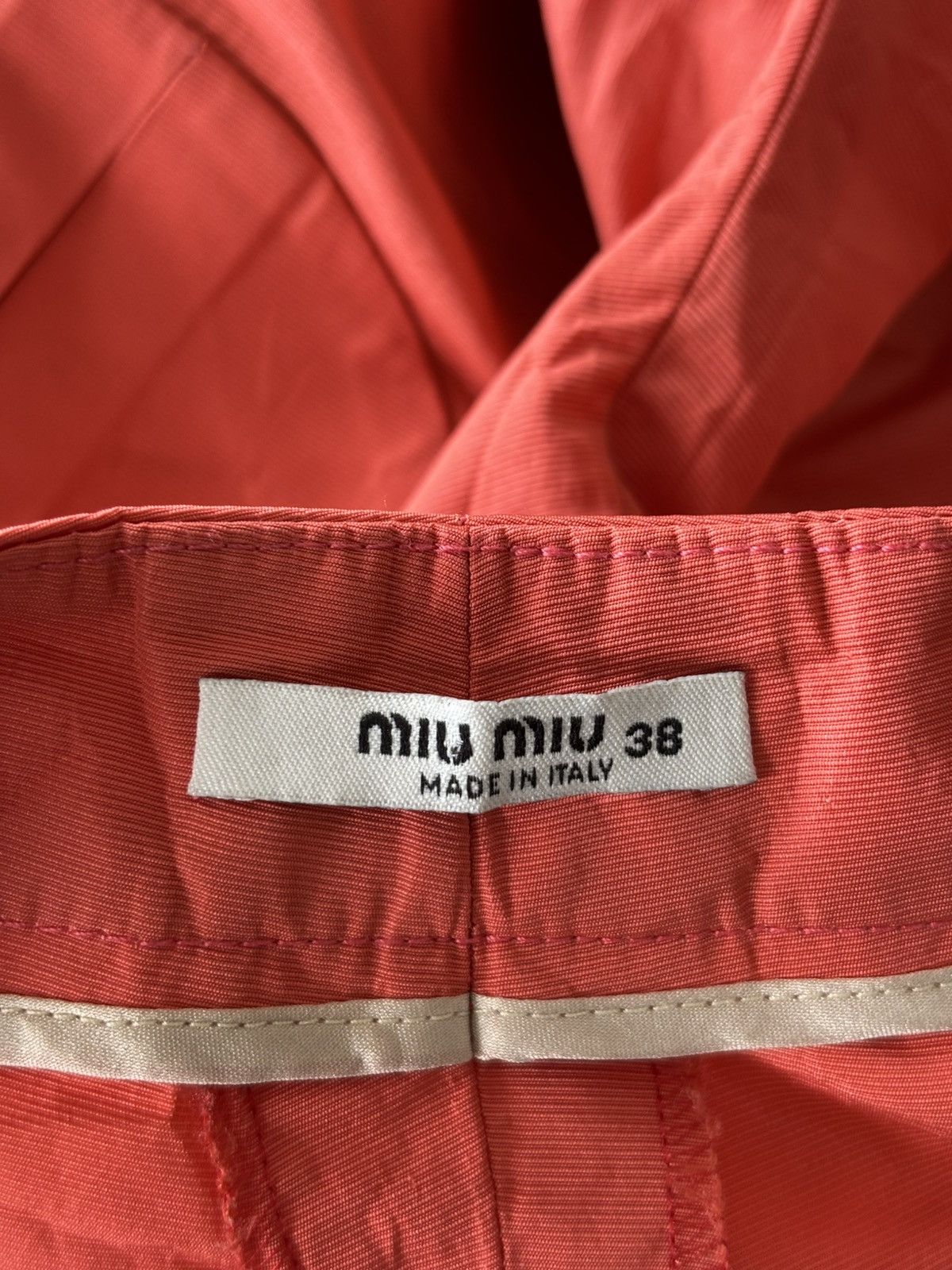 Miu Miu SS09 Micro Mini Shorts Size 29" - 9 Thumbnail