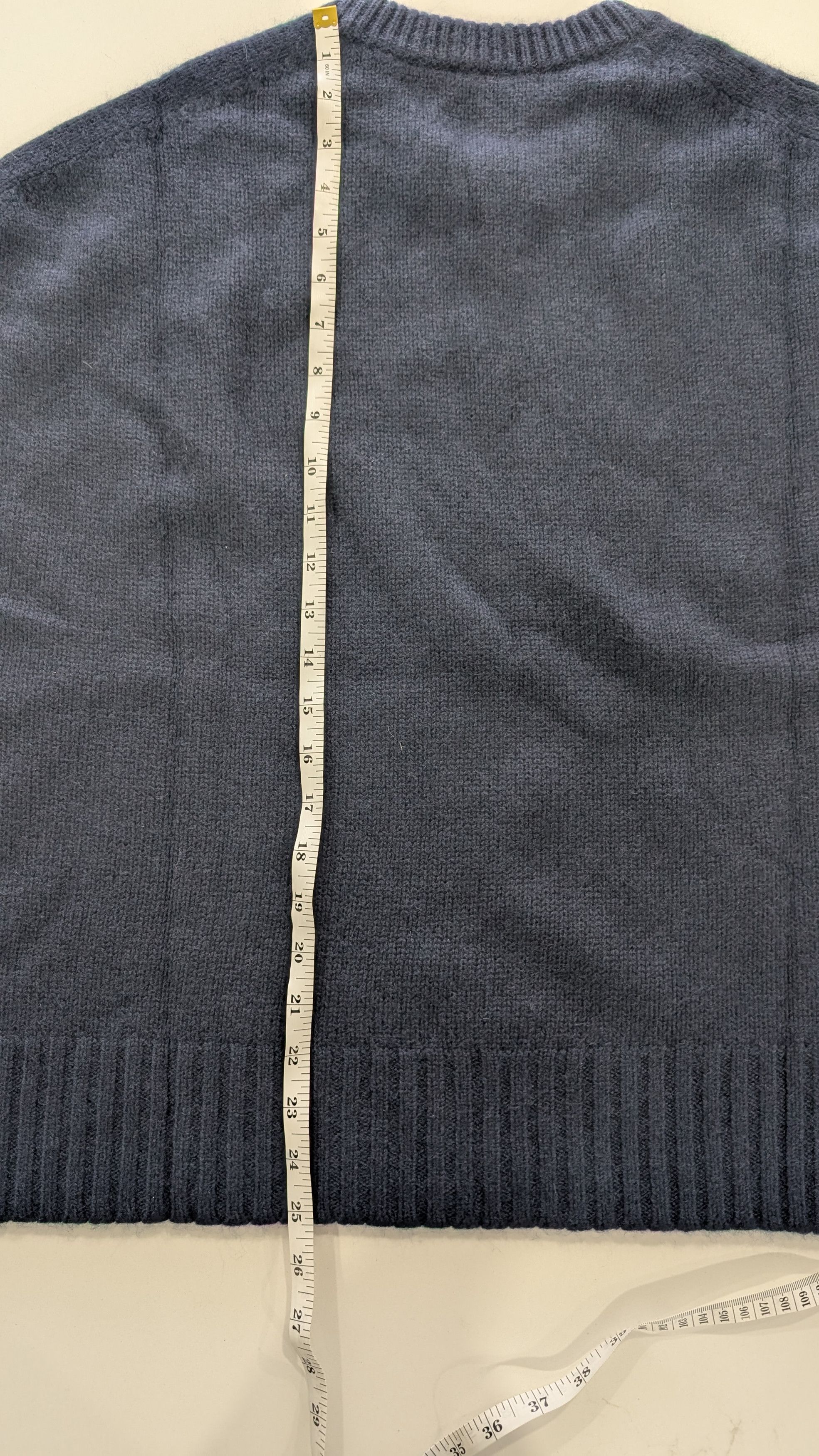 Zadig & Voltaire ZADIG & VOLTAIRE Darcy Wool Cashmere Vest Navy Red M/L Size M / US 6-8 / IT 42-44 - 16 Thumbnail