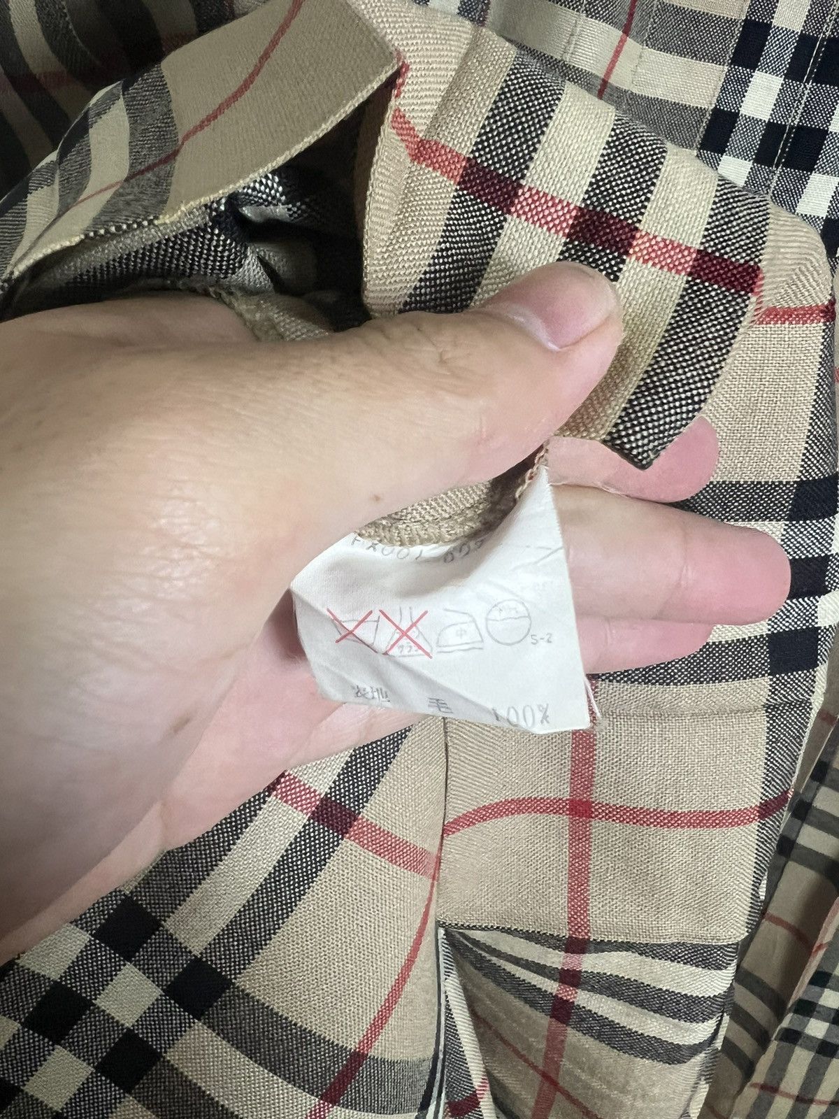 Burberry Burberry Nova Check Pleated Buckle Details Size 26" / US 2 / IT 38 - 5 Thumbnail