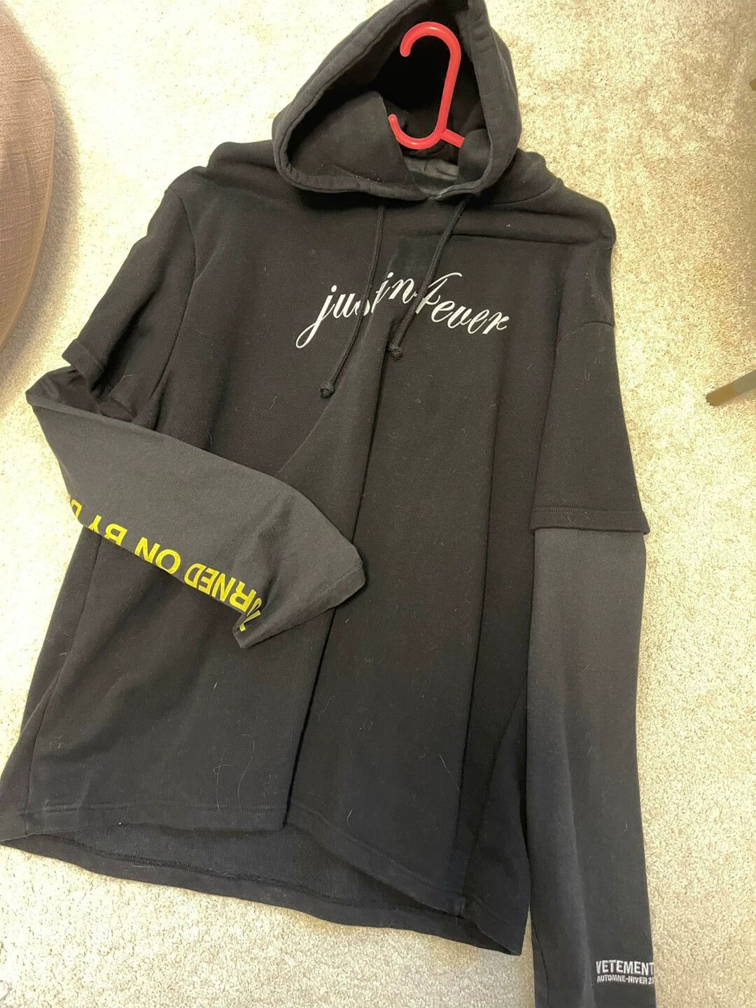 VETEMENTS Marine Infantry ARMY ヴェトモン VETEMENTS Marine Infantry ARMY Hoodie