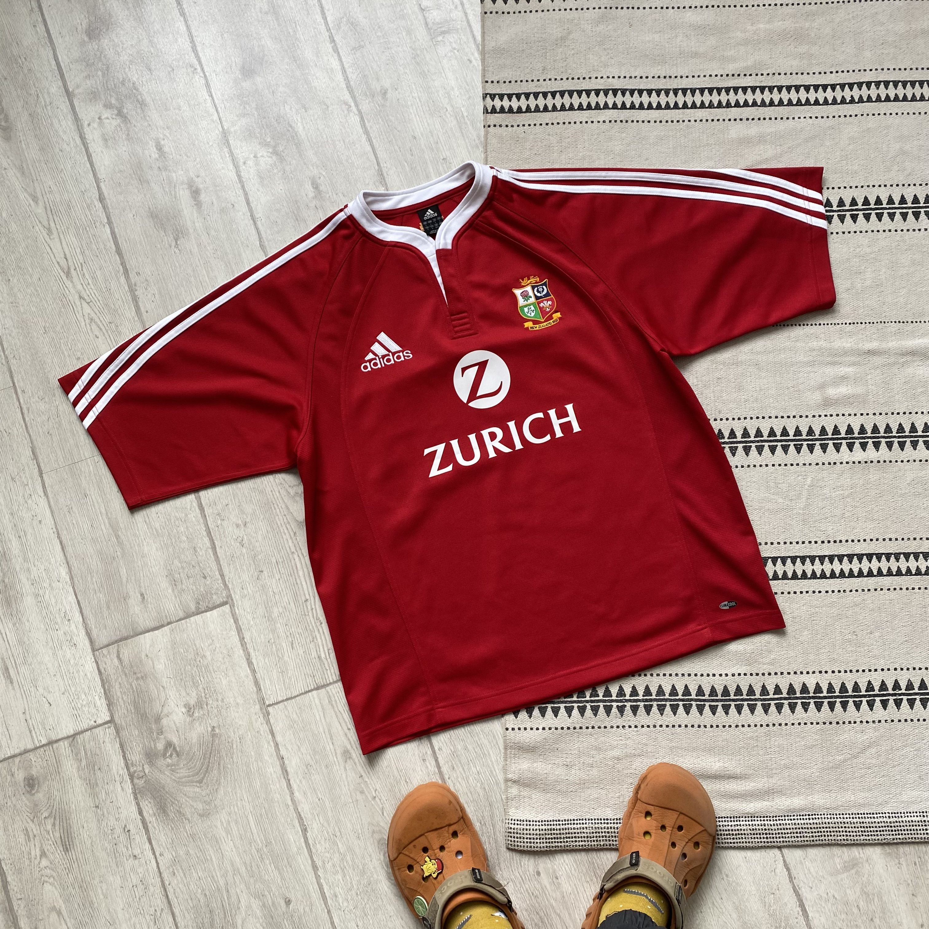 Adidas 🏈 Vintage Adidas Irish England Rugby jersey Heavy boxy tee Size US L / EU 52-54 / 3 - 7 Thumbnail