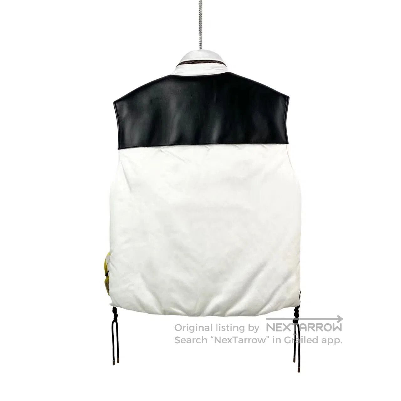 Louis Vuitton Louis Vuitton Black and white color-blocked down vest| Size 4XL / US 24-26 - 2 Thumbnail