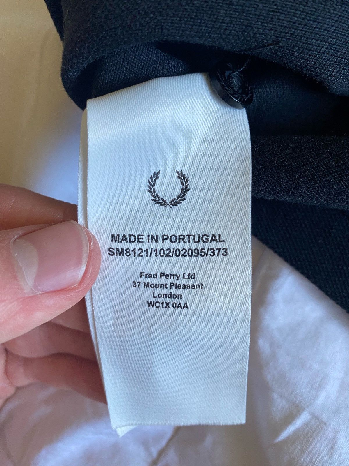 Fred Perry × Raf Simons Raf Simmons X Fred Perry London Antwerp black polo top Size US S / EU 44-46 / 1 - 4 Thumbnail
