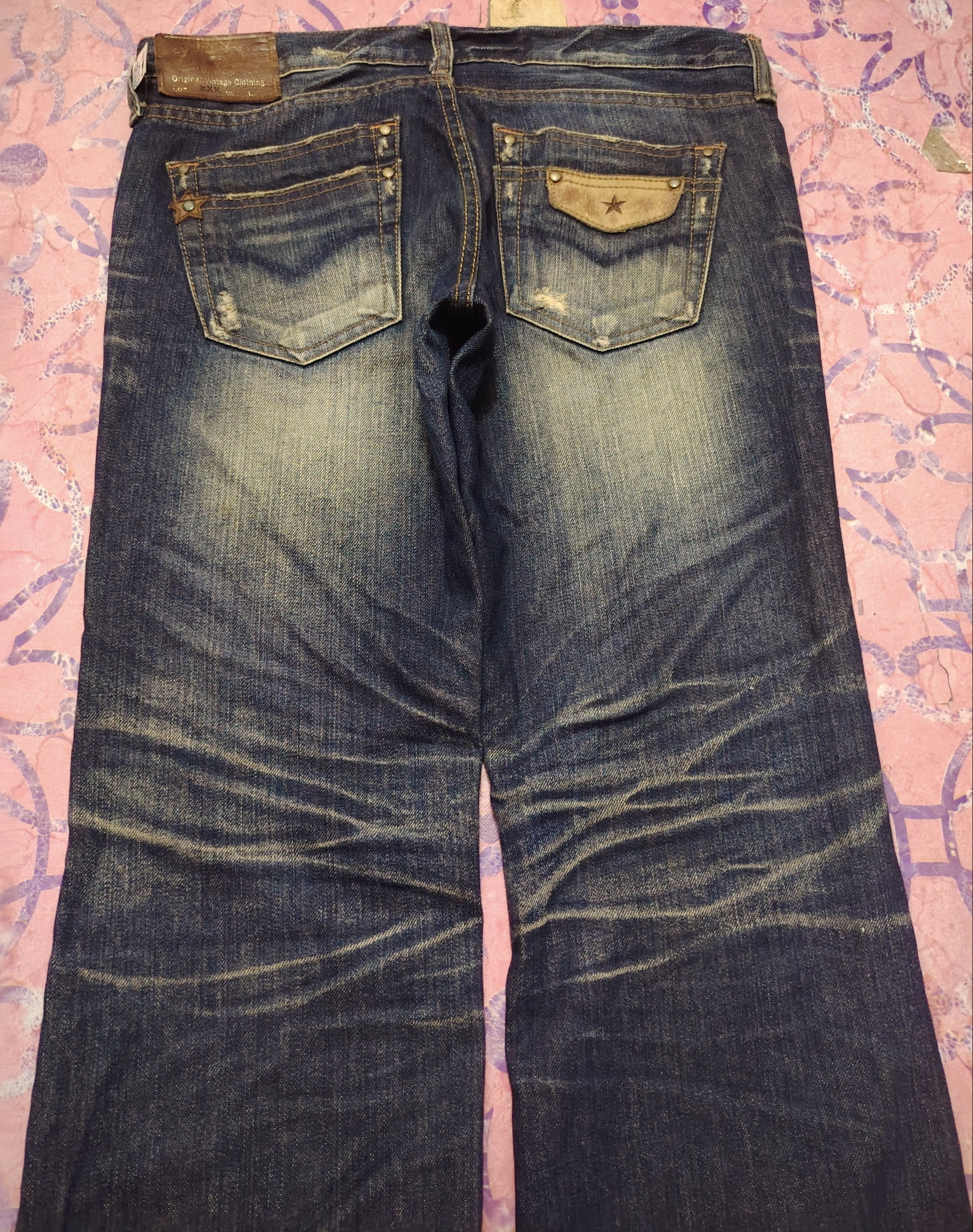 If Six Was Nine Japanese Chocoholic Flared Jeans Distressed Jeans Size US 32 / EU 48 - 12 Thumbnail
