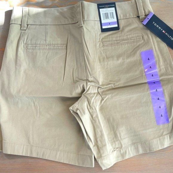 Tommy Hilfiger Tommy Hilfiger Womens Khaki Shorts 4 Size 27" / US 4 / IT 40 - 6 Thumbnail