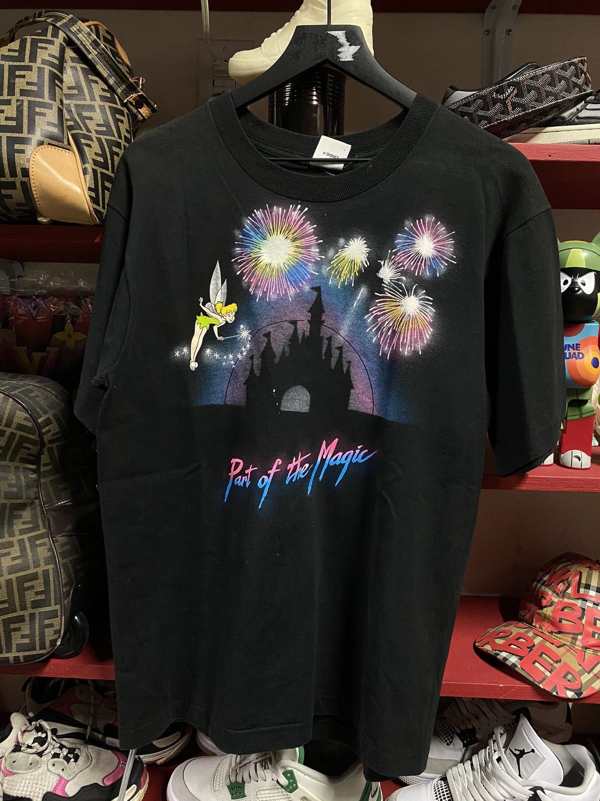 Vintage 90’s Vintage Tinkerbell Disney Rare Tee Shirt Medium Size US M / EU 48-50 / 2 - 1 Thumbnail