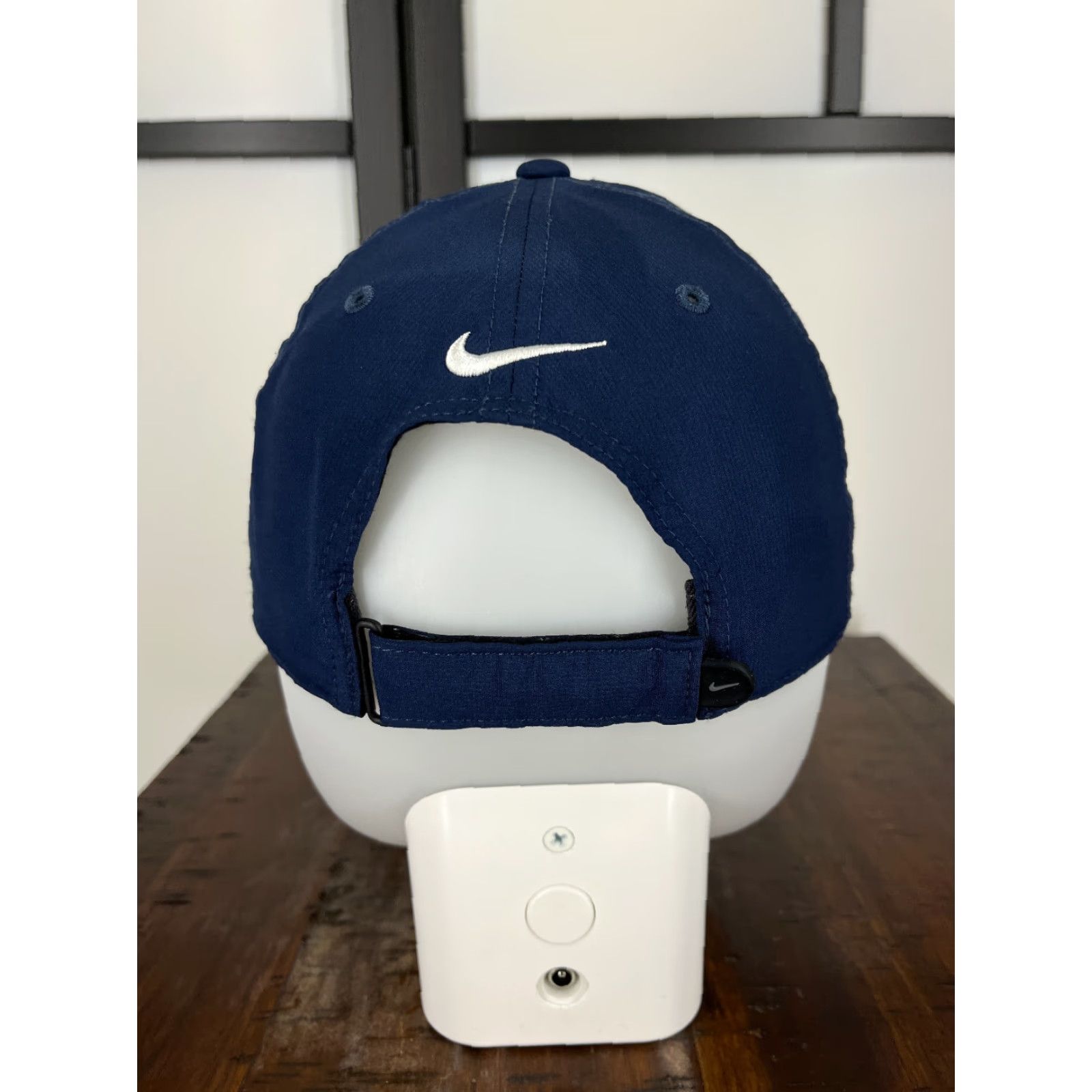 Nike Nike Golf Hat Cap Adjustable One Size Blue Lined 100% Polyester Mens Baseball Cap Sports Casual Travel Size ONE SIZE - 6 Thumbnail
