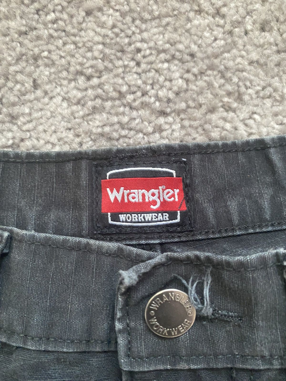 Vintage × Wrangler Vintage Faded Cargo Workwear Pants Size US 32 / EU 48 - 3 Thumbnail
