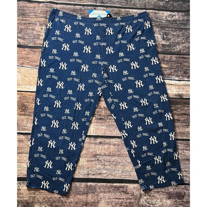New York Yankees New York Yankees Mens Pajama Pants Sideline Apparel