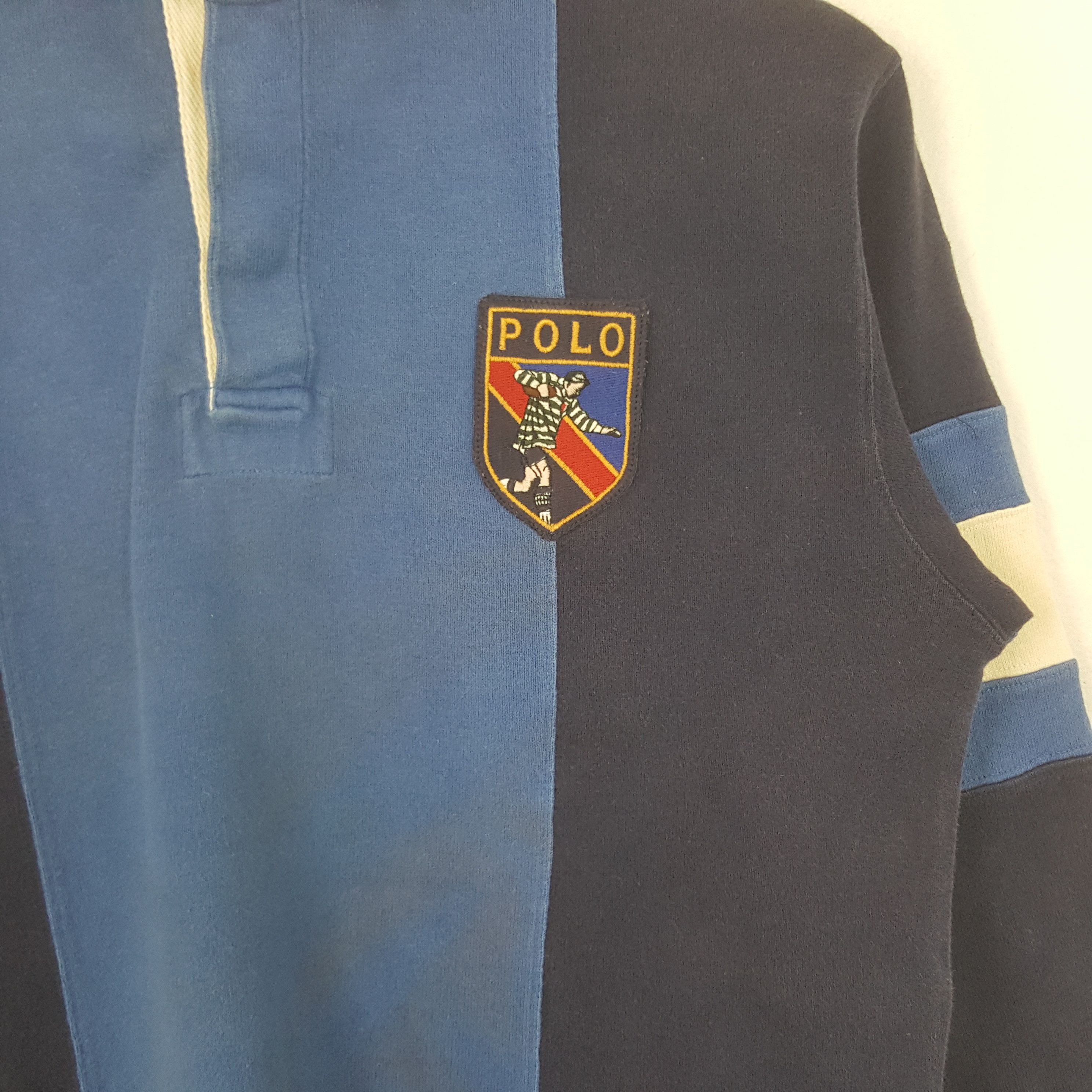 Polo Ralph Lauren Vintage 90's Polo Ralph Lauren American Rugby Polos RR6 Size US M / EU 48-50 / 2 - 2 Thumbnail