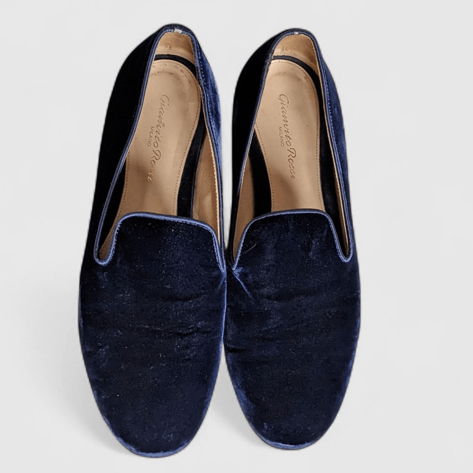 Gianvito Rossi Gianvito Rossi Milano Velvet Loafers – Women’s Size 37.5 Size US 7.5 / IT 37.5 - 7 Thumbnail