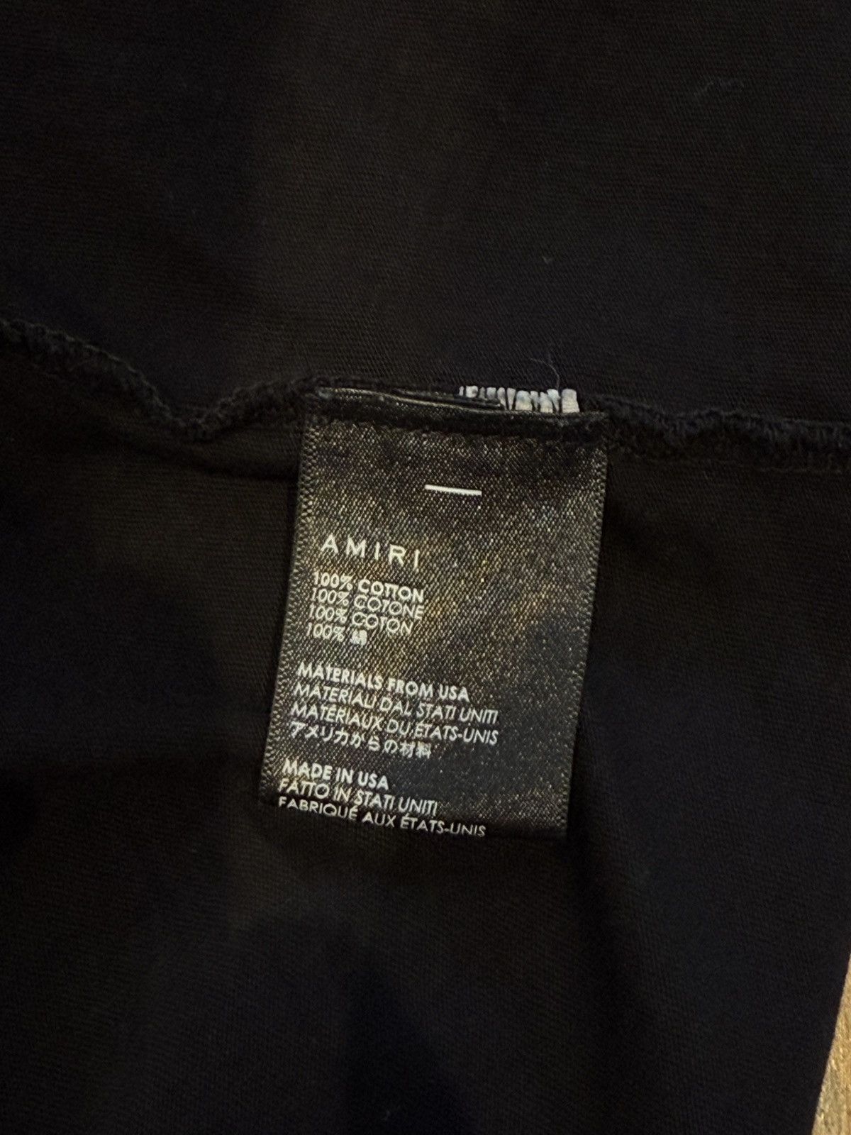 Amiri Amiri T-Shirt Size US XL / EU 56 / 4 - 6 Thumbnail