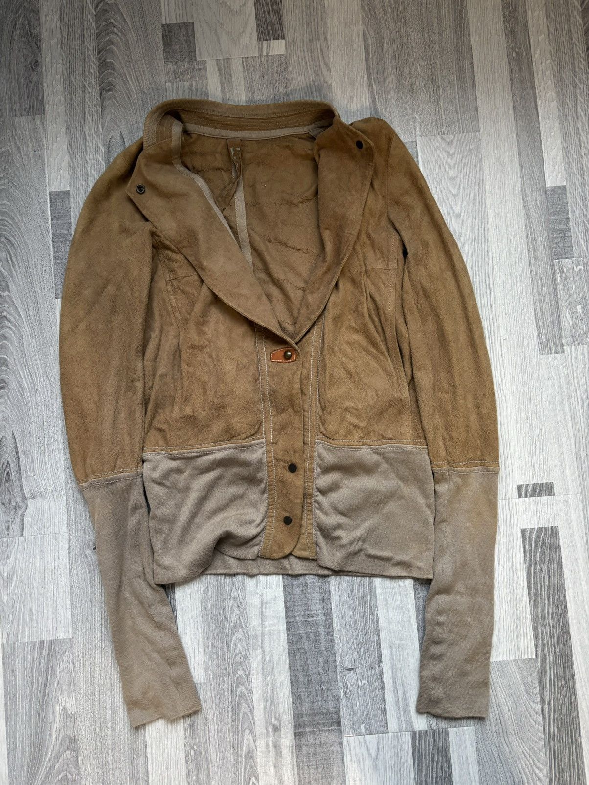 Isaac Sellam Experience Isaac Sellam Experience Deerskin Leather Cardigan Jacket Size US M / EU 48-50 / 2 - 15 Thumbnail