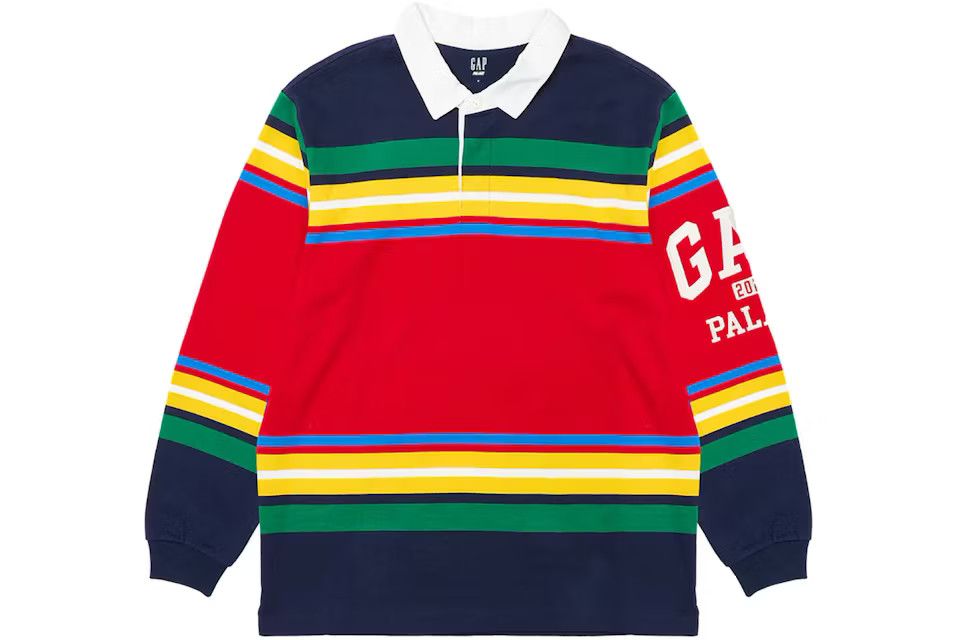 PALACE Rugger Bugger Rugby パレス ラガーラグビー PALACE Unisex Rugger Bugger Rugby Shirt Black P20ES023