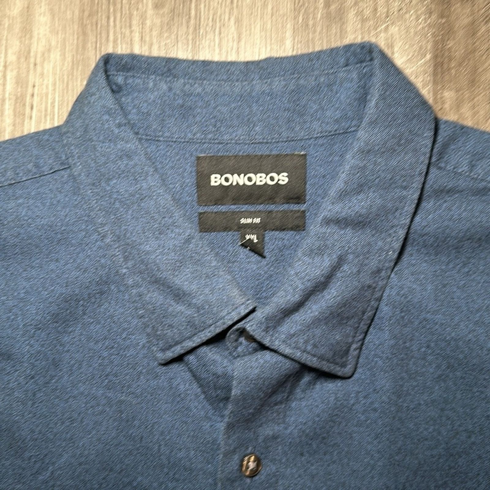 Bonobos Bonobos Flannel Slim Fit Long Sleeve Button Down - 2XL Size US XXL / EU 58 / 5 - 6 Thumbnail