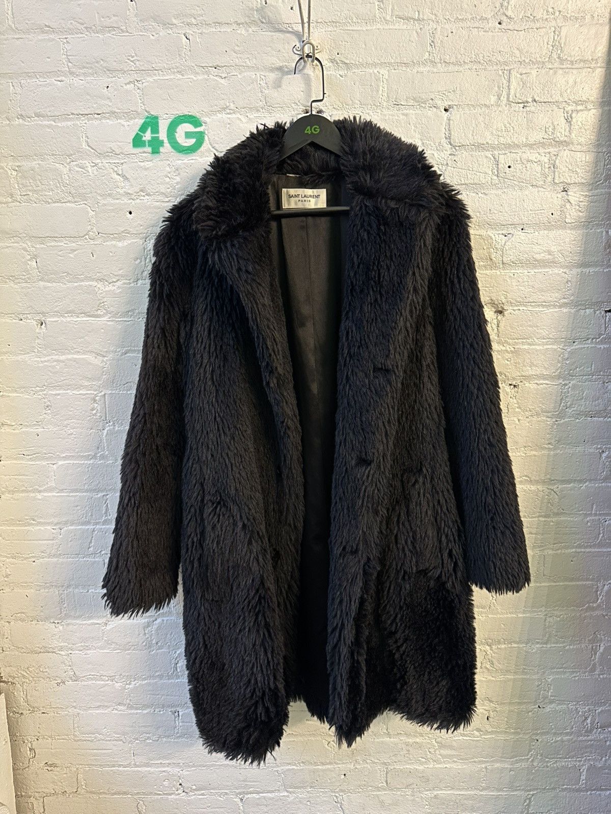 ムートン・ファーコート Saint Laurent FUR COAT (673148Y7D45 6201) Saint Laurent(サンローラン) ムートン・ファーコート