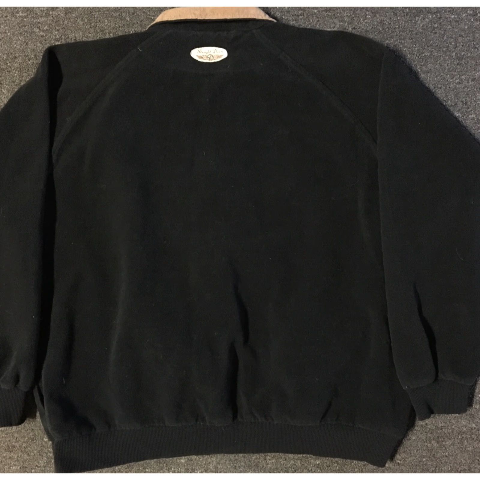 Vintage VINTAGE 90s Genoa Lakes Golf Course 1/4 Zip Jacket L USA Nevada Black Mens Size US L / EU 52-54 / 3 - 5 Thumbnail
