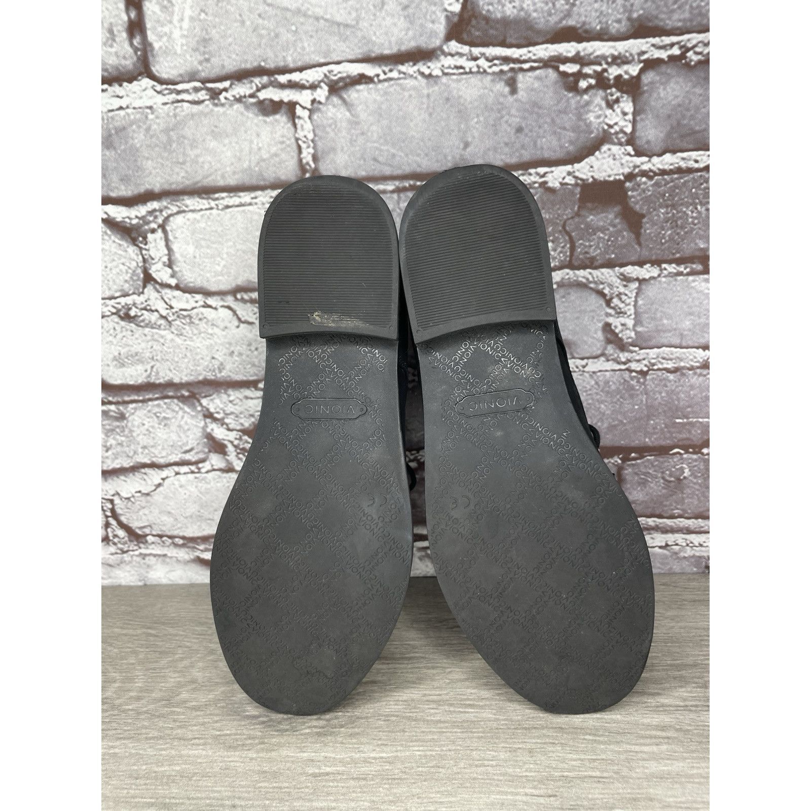 Other Vionic Weslyn Black Leather Oxfords Comfort Casual Shoes Wom Size US 6.5 / IT 36.5 - 9 Thumbnail