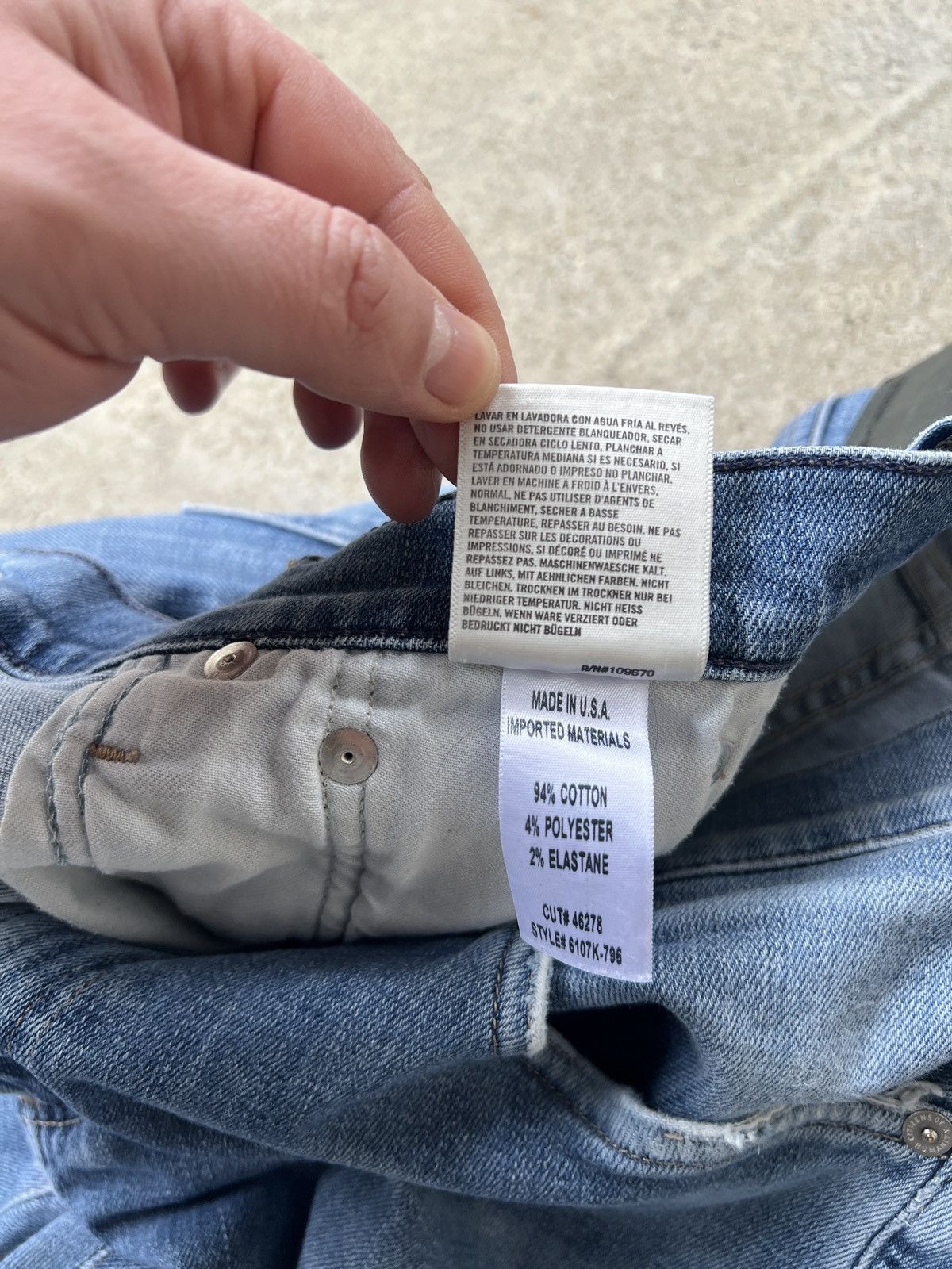Citizens Of Humanity Citizens Of Humanity Made In USA Jeans Size US 31 - 9 Thumbnail